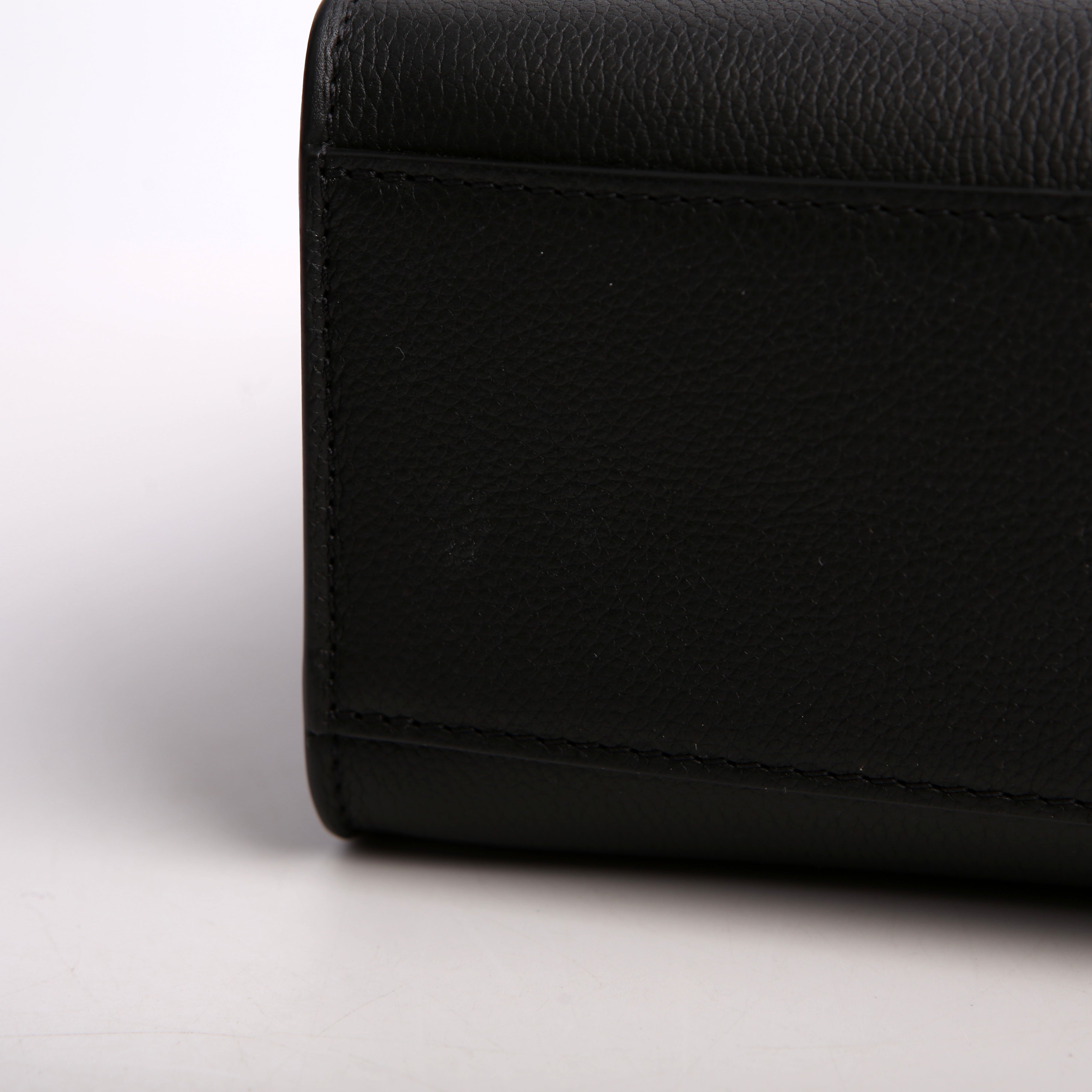 Louis Vuitton Lock & Go Tote Calfskin Black