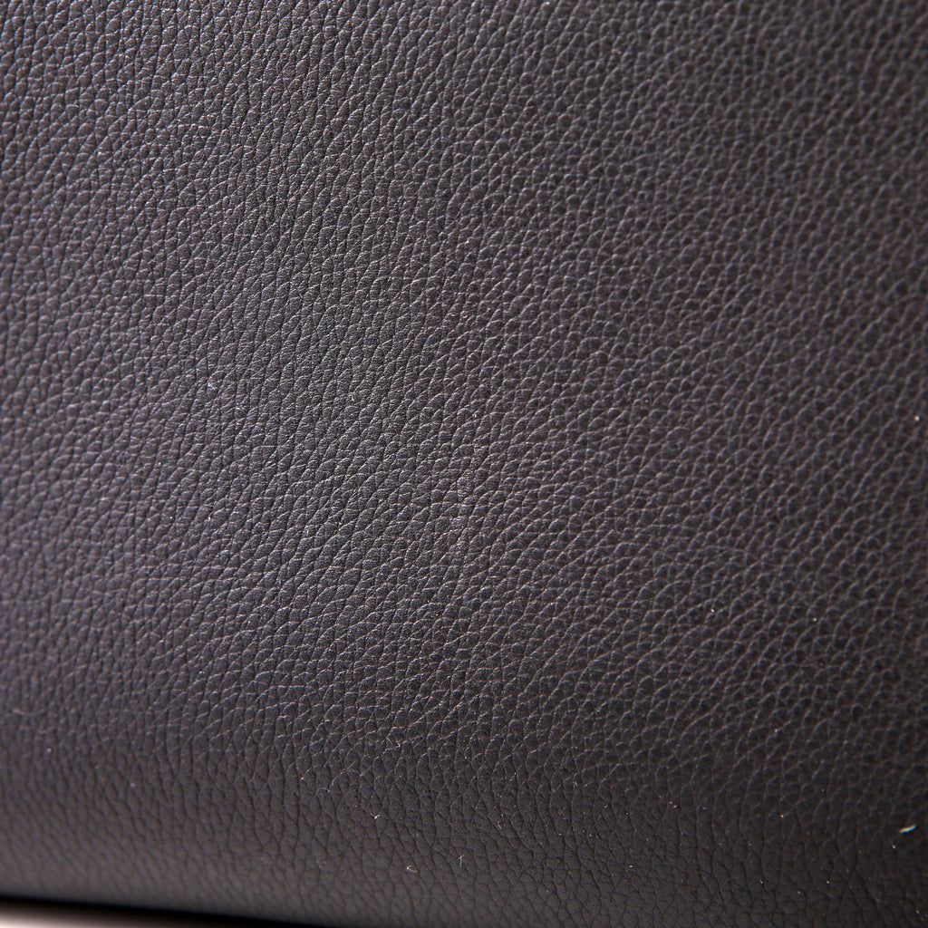 Louis Vuitton Lock & Go Tote Calfskin Black