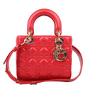 Christian Dior My Lady Dior Lucky Badges Red