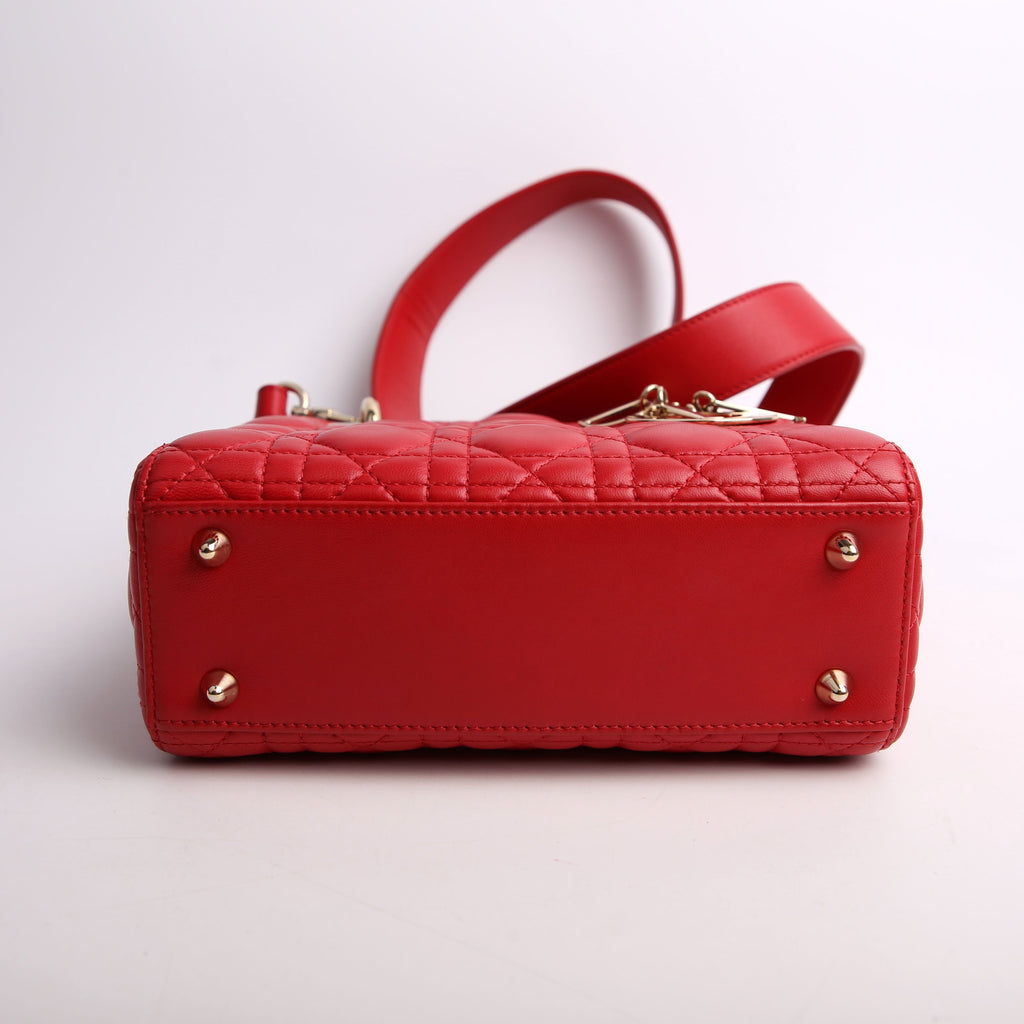 Christian Dior My Lady Dior Lucky Badges Red