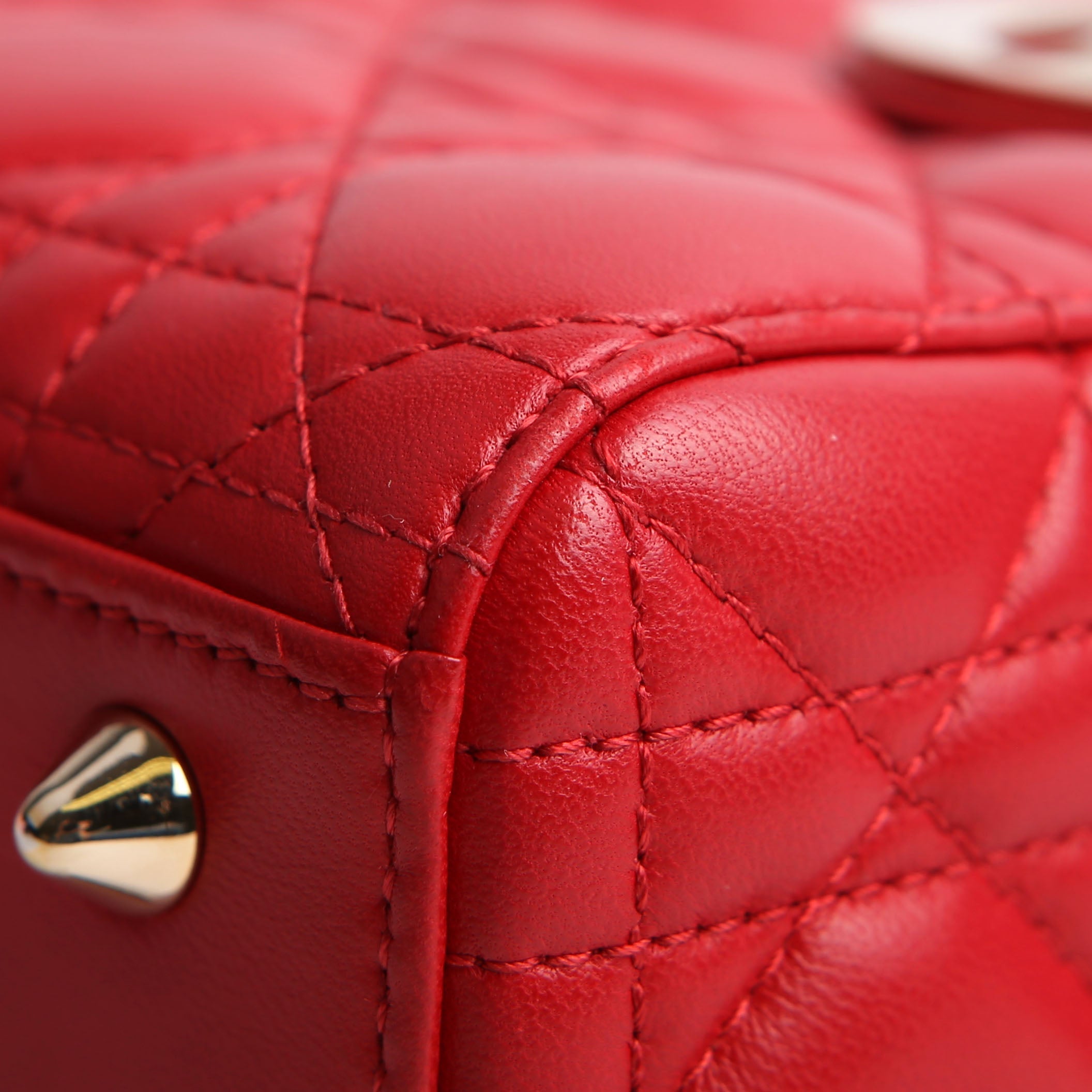 Christian Dior My Lady Dior Lucky Badges Red