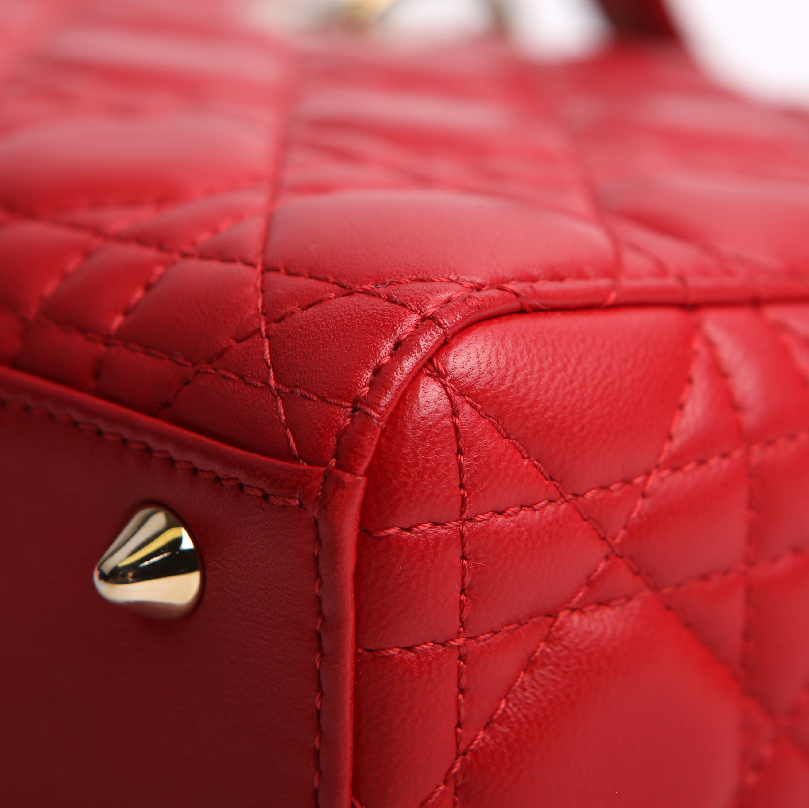 Christian Dior My Lady Dior Lucky Badges Red