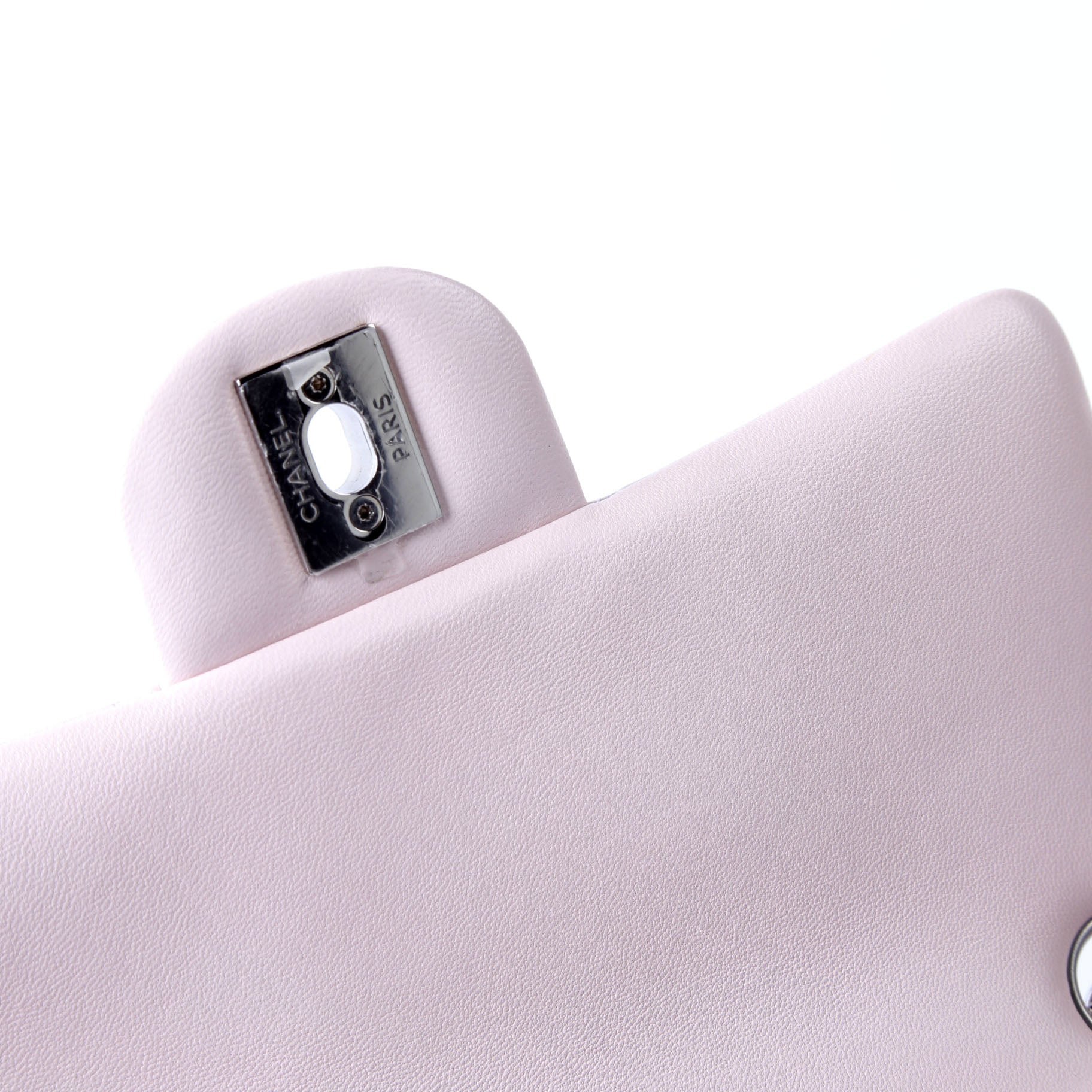 Chanel Classic Flap Mini Rectangle Lambskin RFID Pink