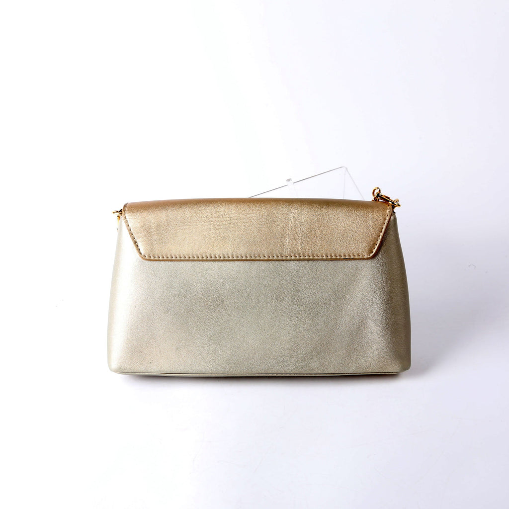 Louis Vuitton Love Note Chain Clutch Calfskin Gold
