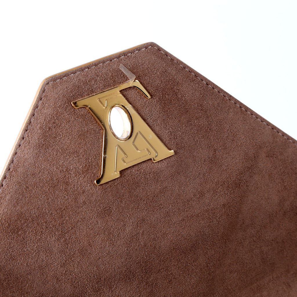 Louis Vuitton Love Note Chain Clutch Calfskin Gold