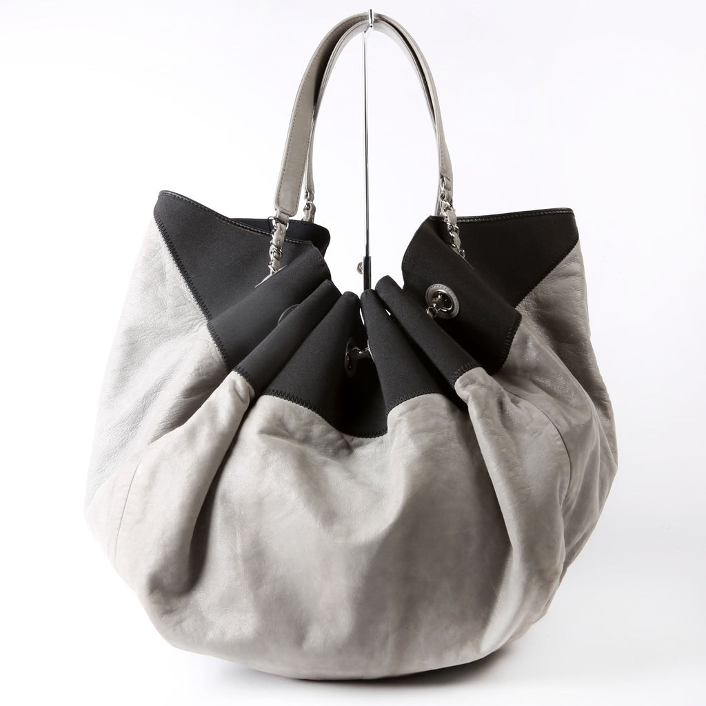 Chanel Stretch Spirit Cabas Large 13M Black/Gray