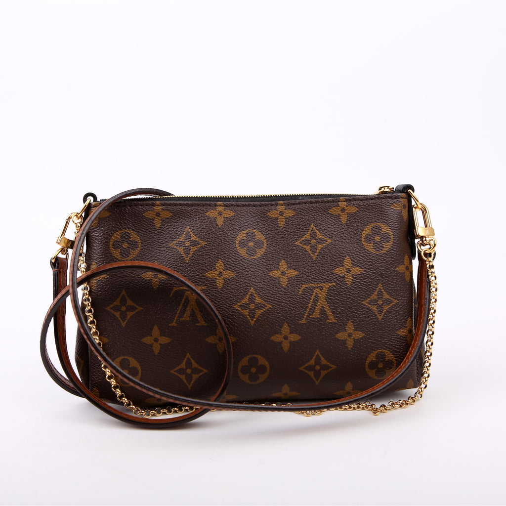 Louis Vuitton Pallas Clutch Monogram Black