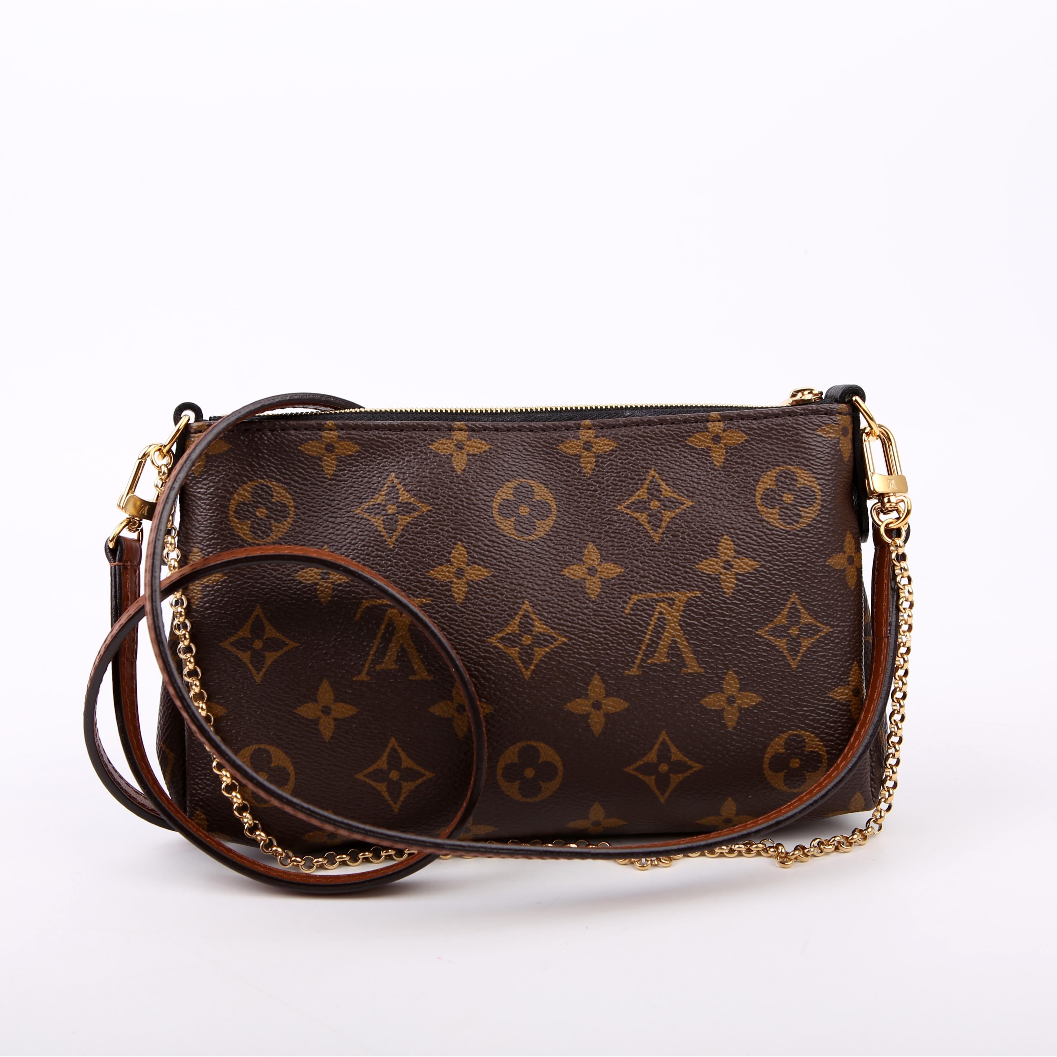 Louis Vuitton Pallas Clutch Monogram Black