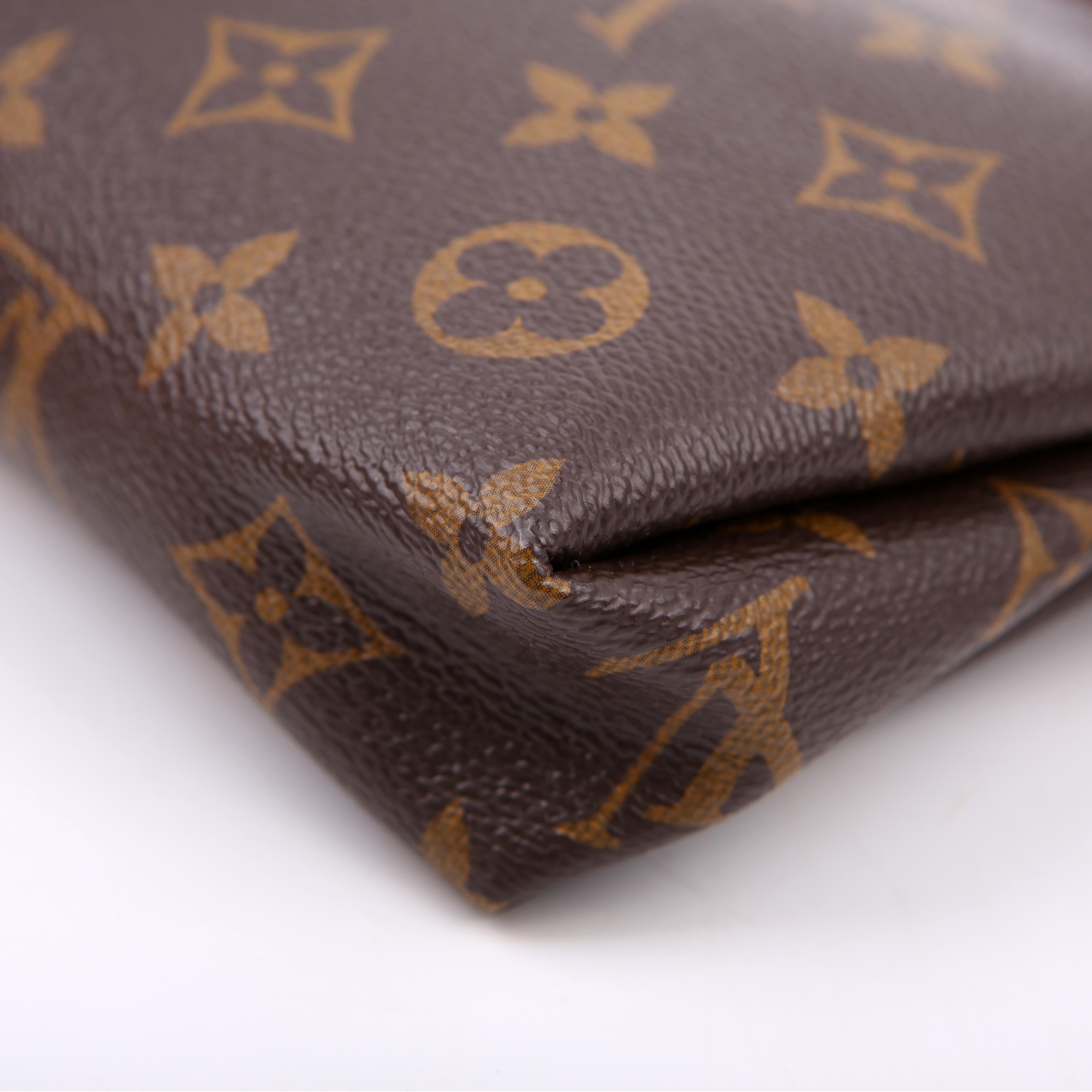 Louis Vuitton Pallas Clutch Monogram Black