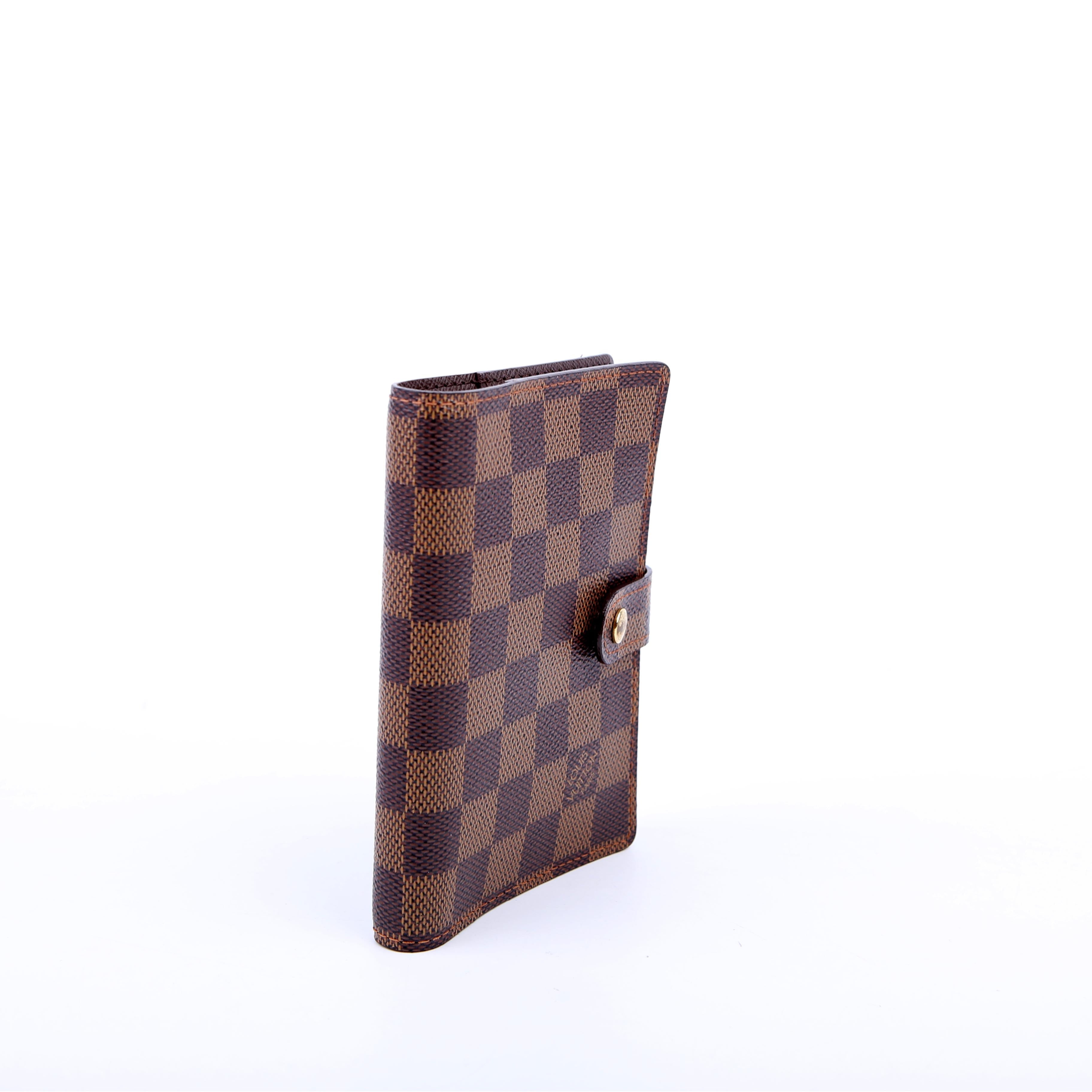 Louis Vuitton Agenda Small Ring Damier Ebene