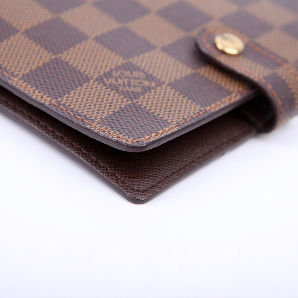 Louis Vuitton Agenda Small Ring Damier Ebene
