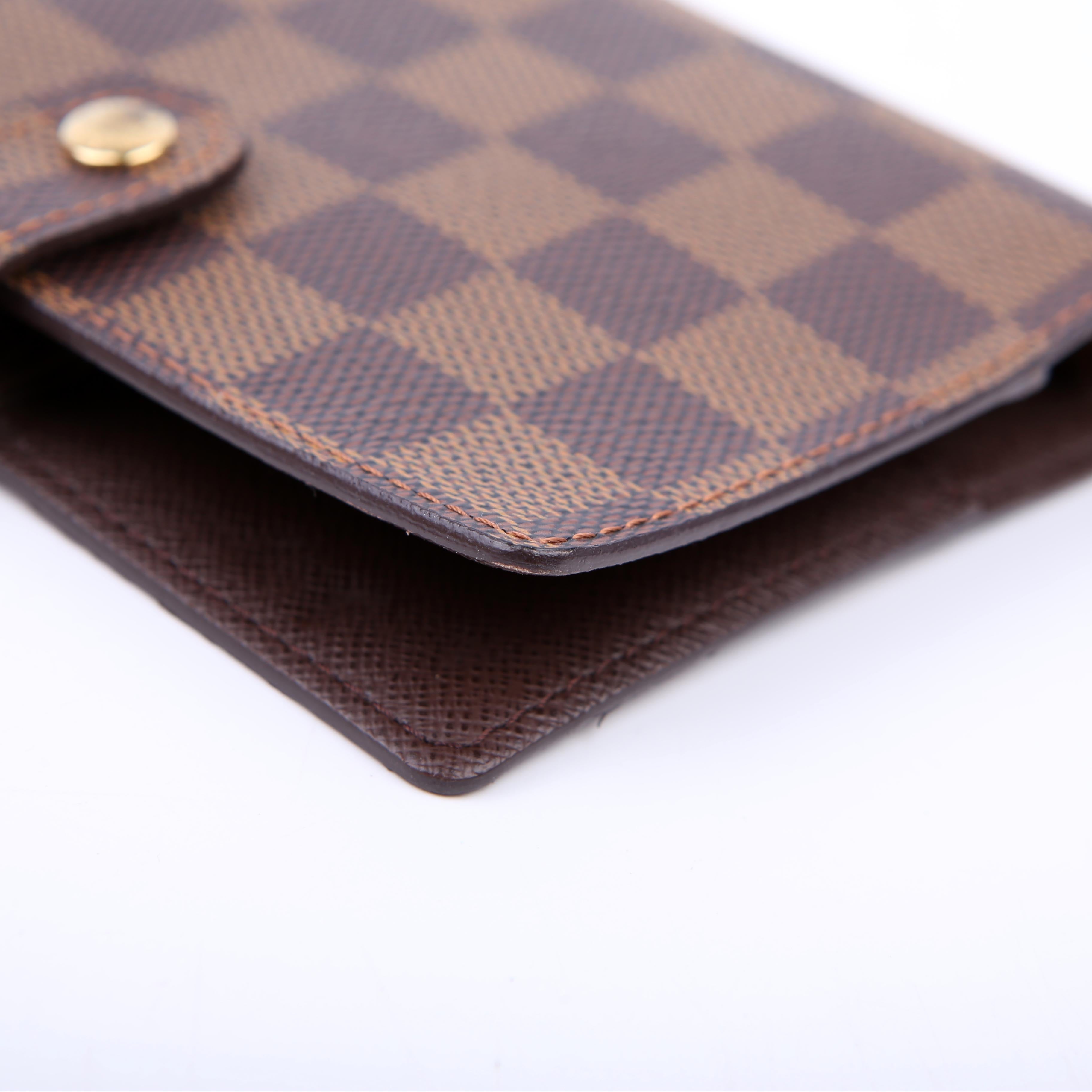 Louis Vuitton Agenda Small Ring Damier Ebene