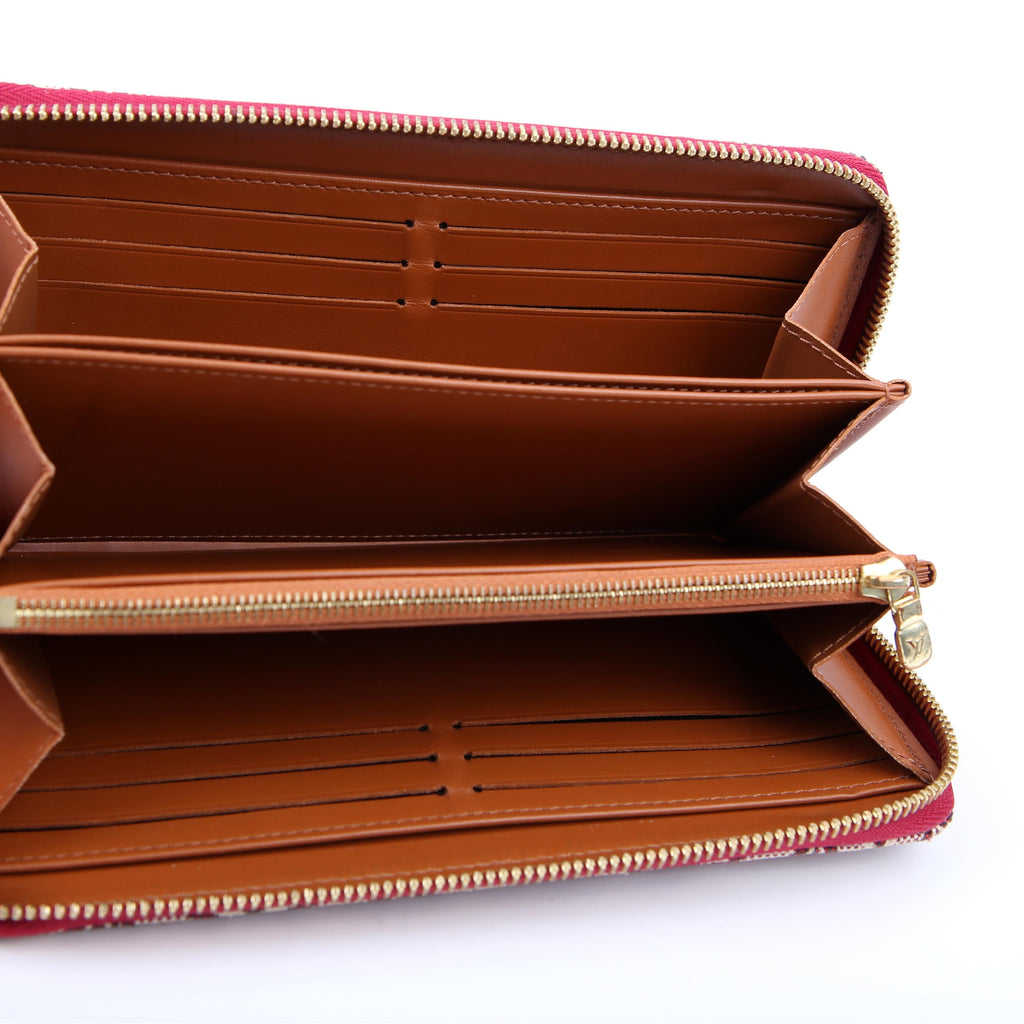 Louis Vuitton Zippy Wallet Since 1854 Jacquard Burgundy