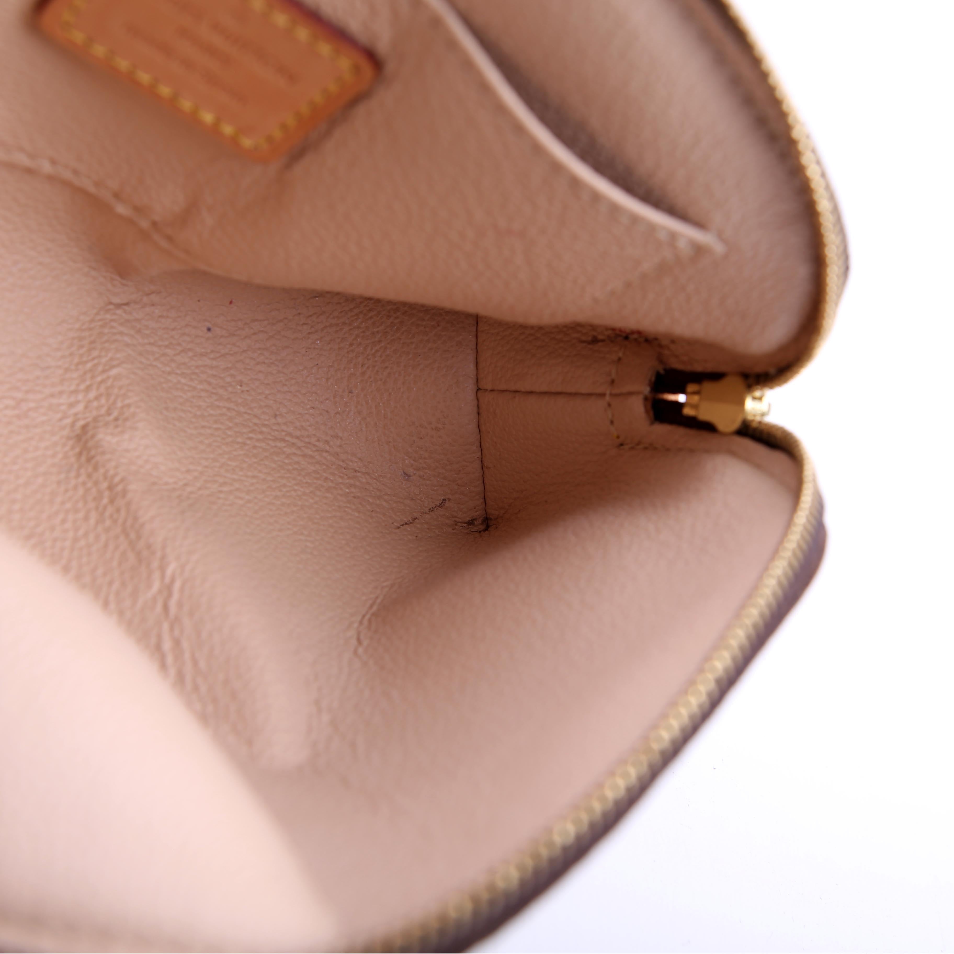 Louis Vuitton Cosmetic Pouch PM Monogram