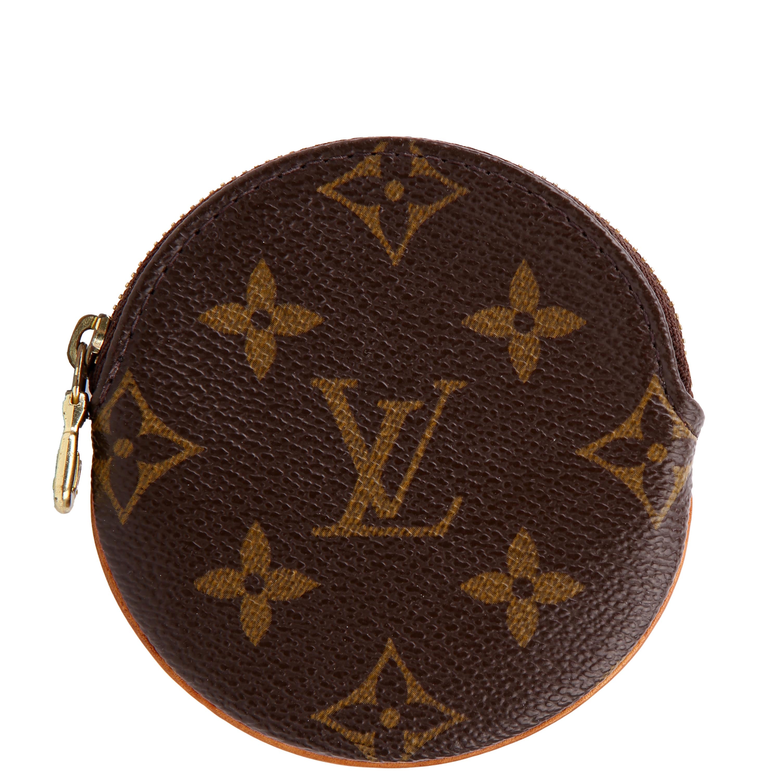 Louis Vuitton Round Coin Purse Monogram