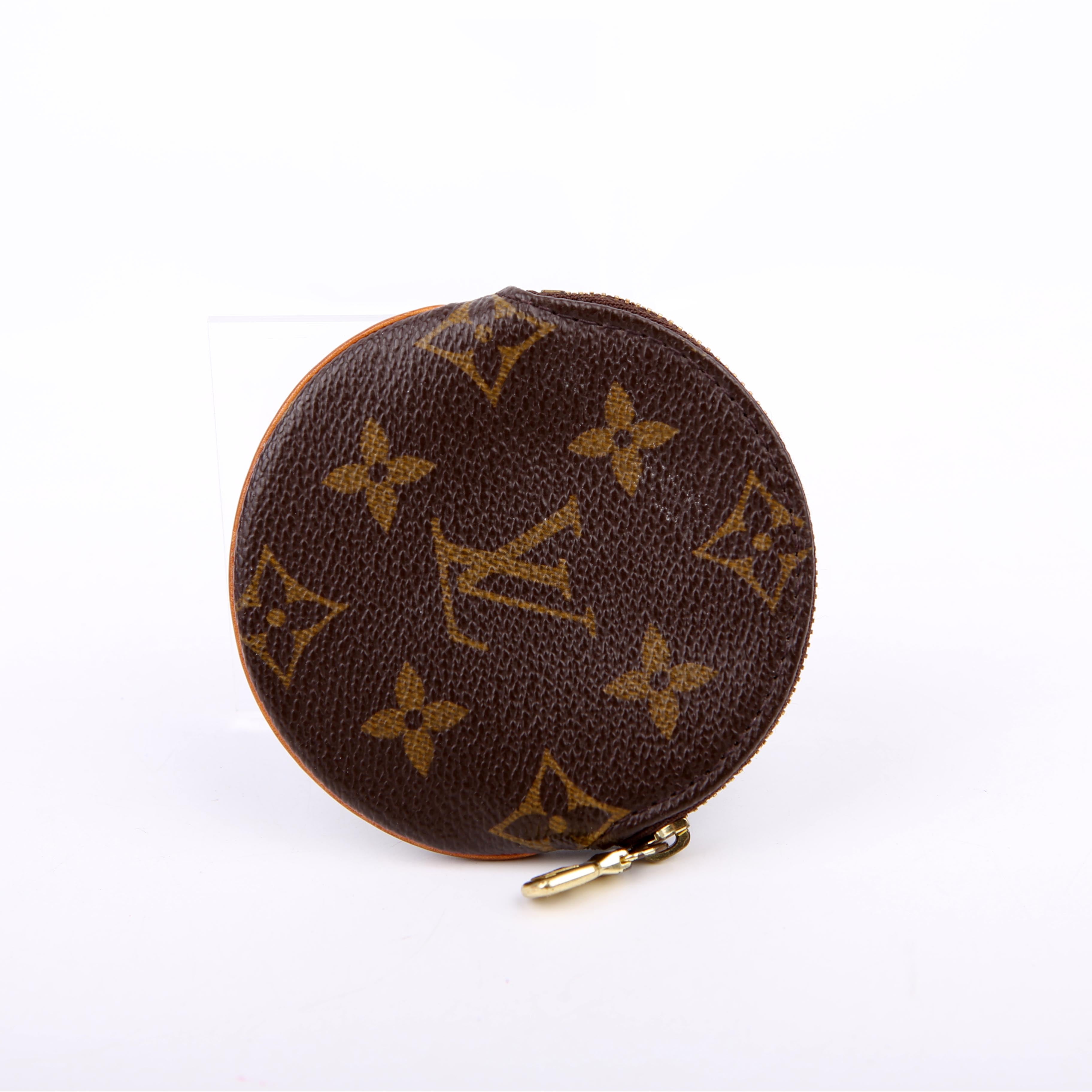 Louis Vuitton Round Coin Purse Monogram