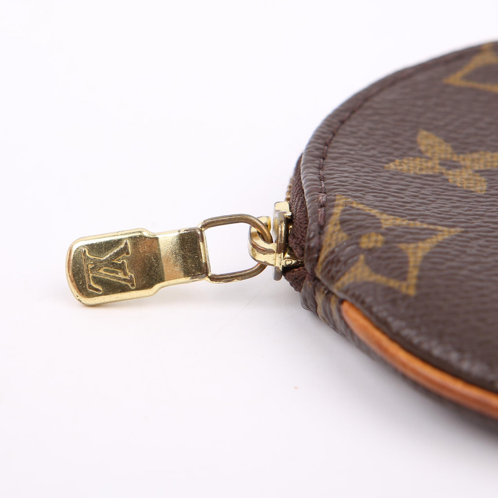 Louis Vuitton Round Coin Purse Monogram