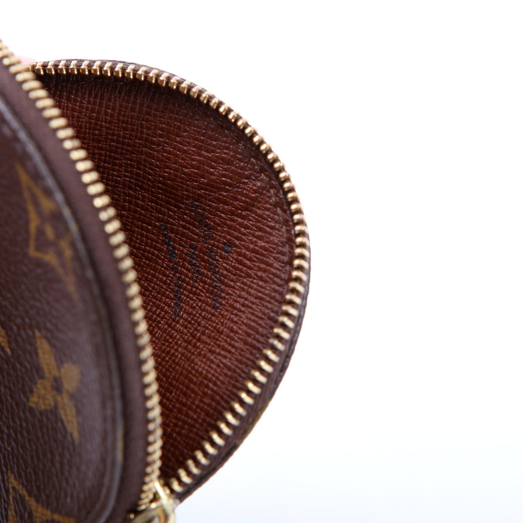 Louis Vuitton Round Coin Purse Monogram