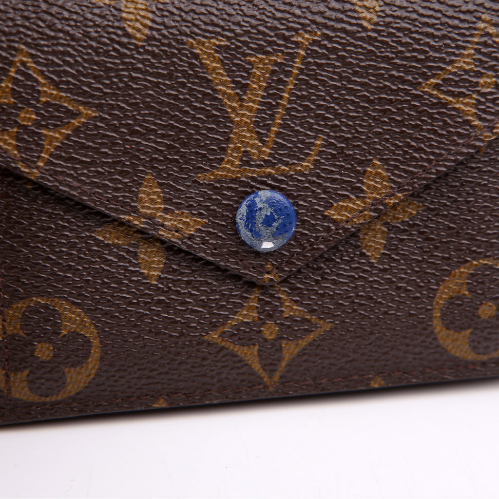 Louis Vuitton Marie Wallet Monogram Blue