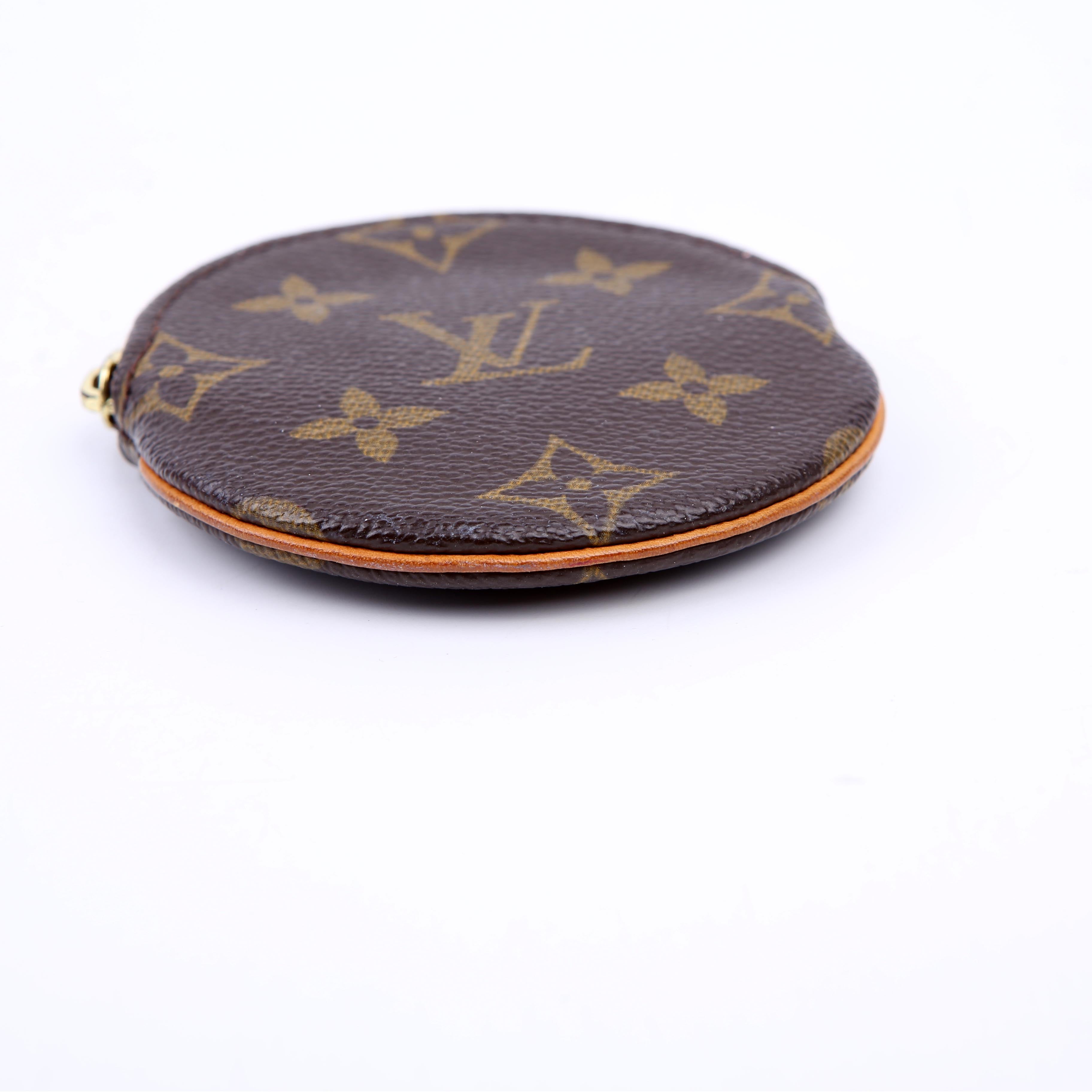 Louis Vuitton Roun Coin Purse Monogram