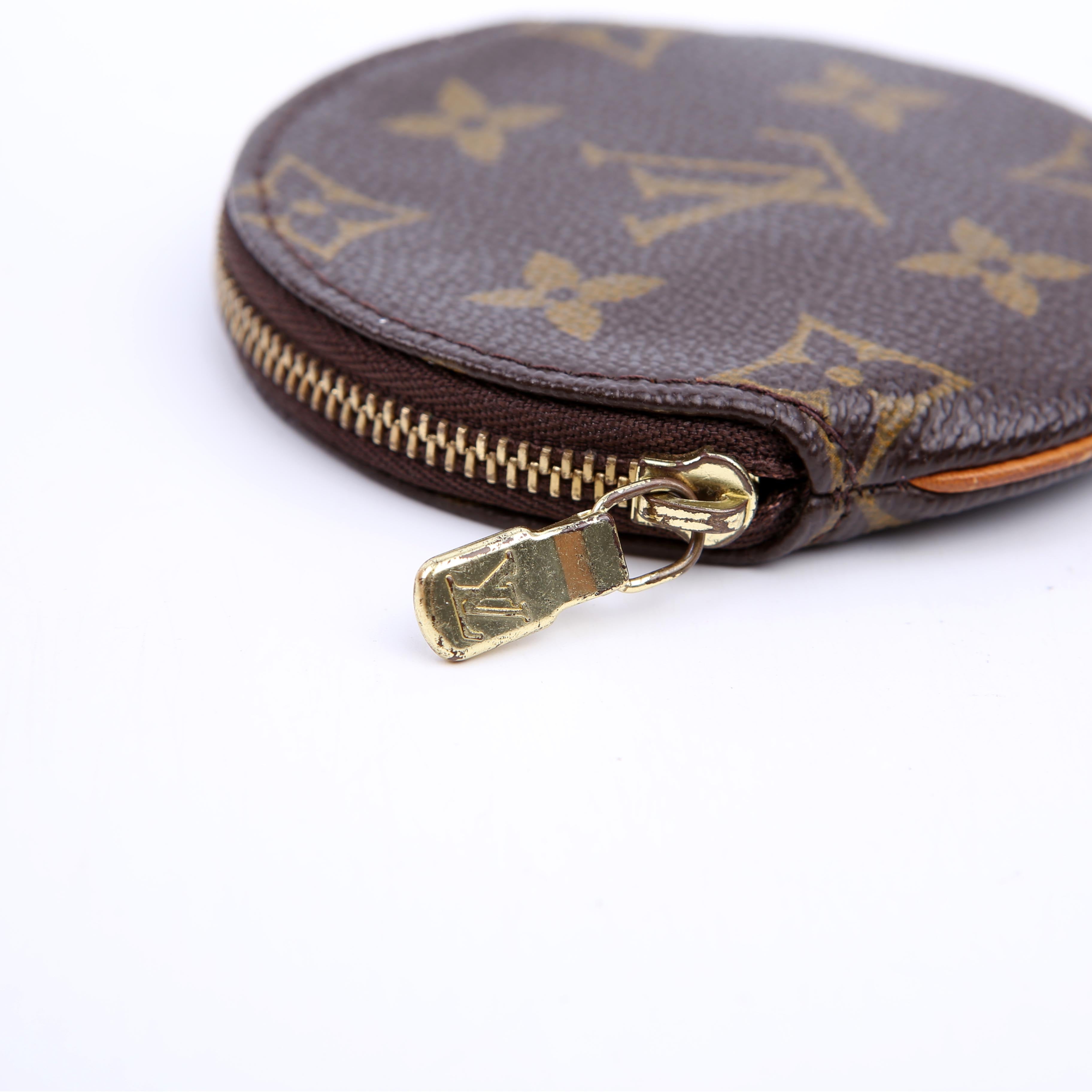 Louis Vuitton Roun Coin Purse Monogram