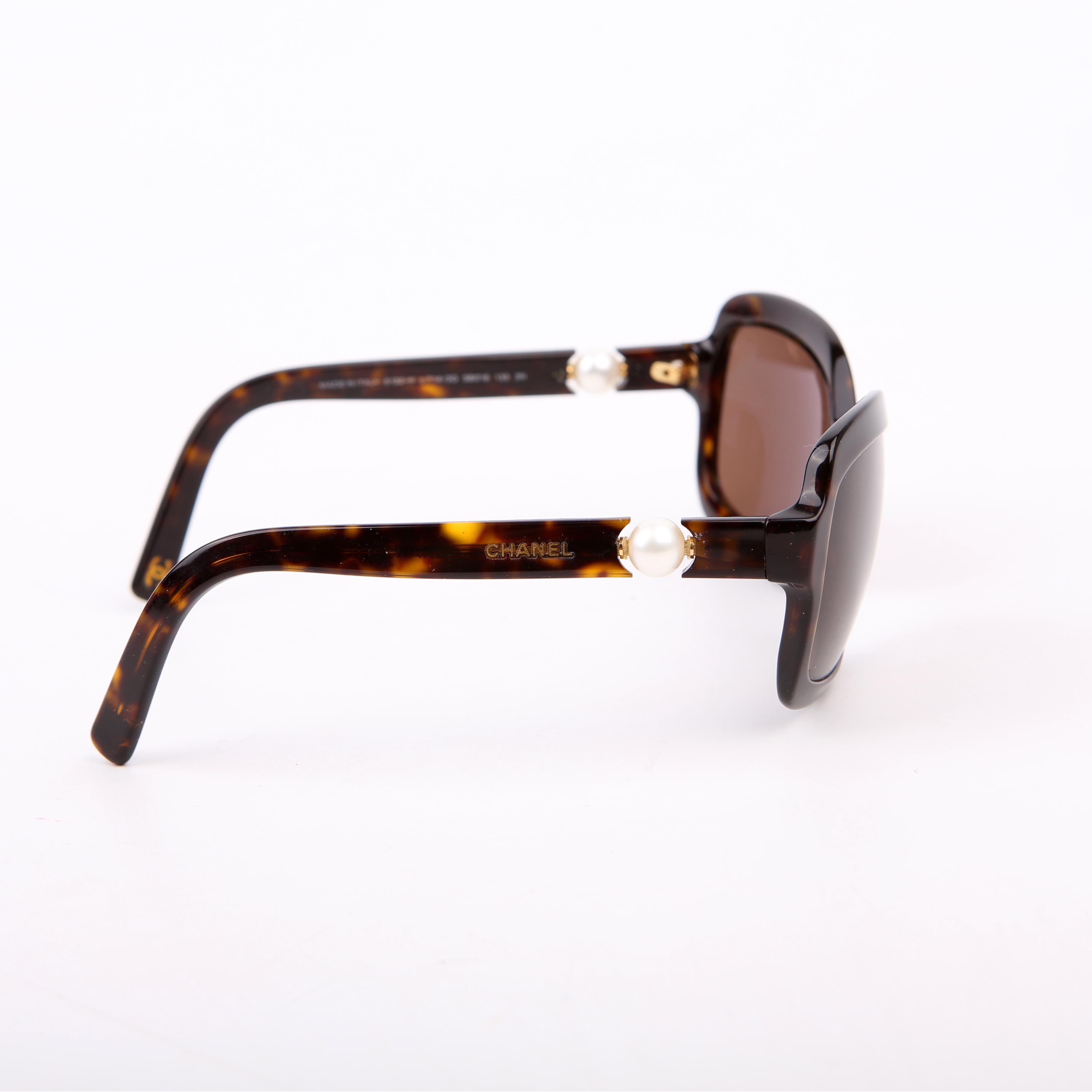Chanel 5132-H Oversized Sunglasses Tortoise