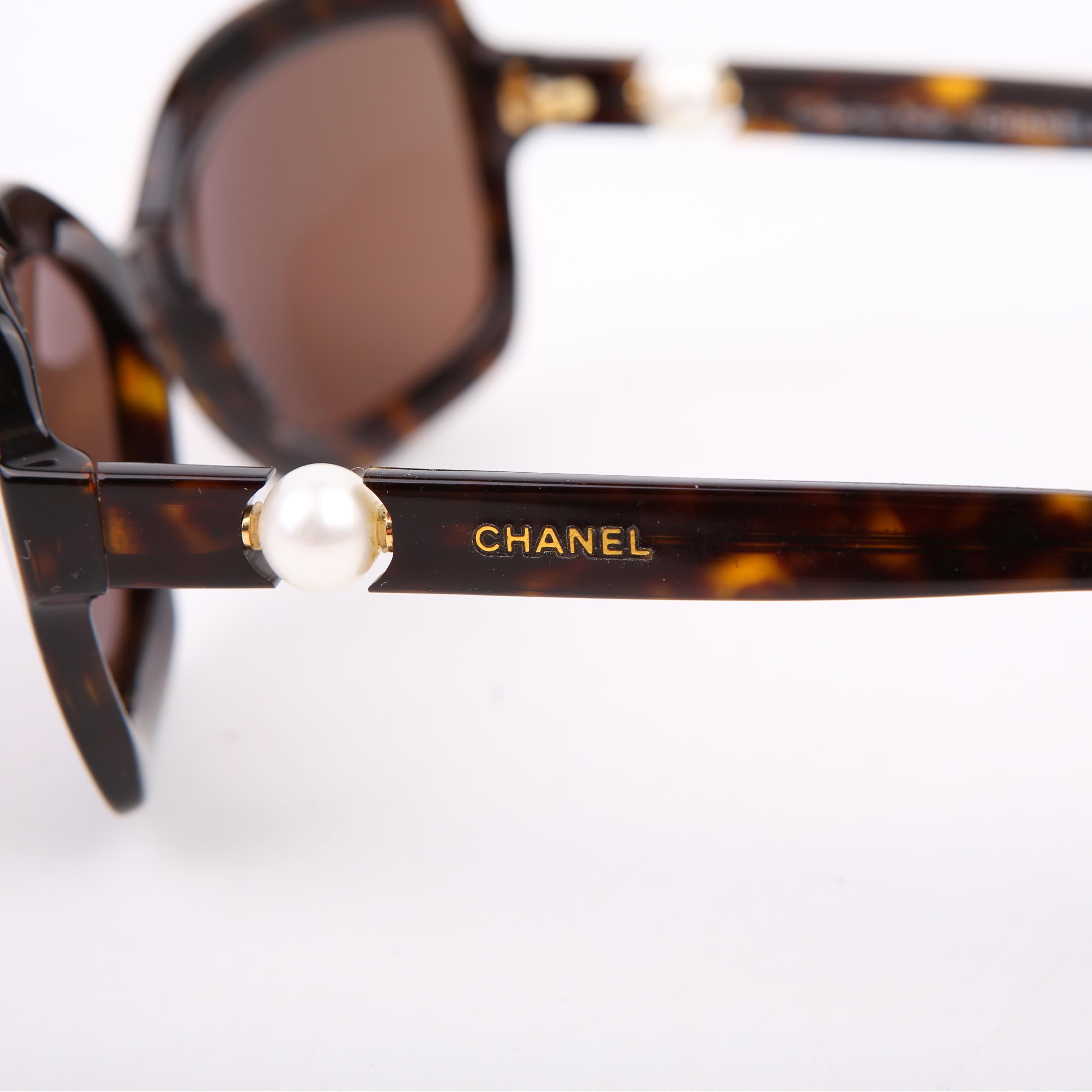 Chanel 5132-H Oversized Sunglasses Tortoise