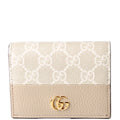 Gucci 658610 GG Supreme Marmont Card Case Beige