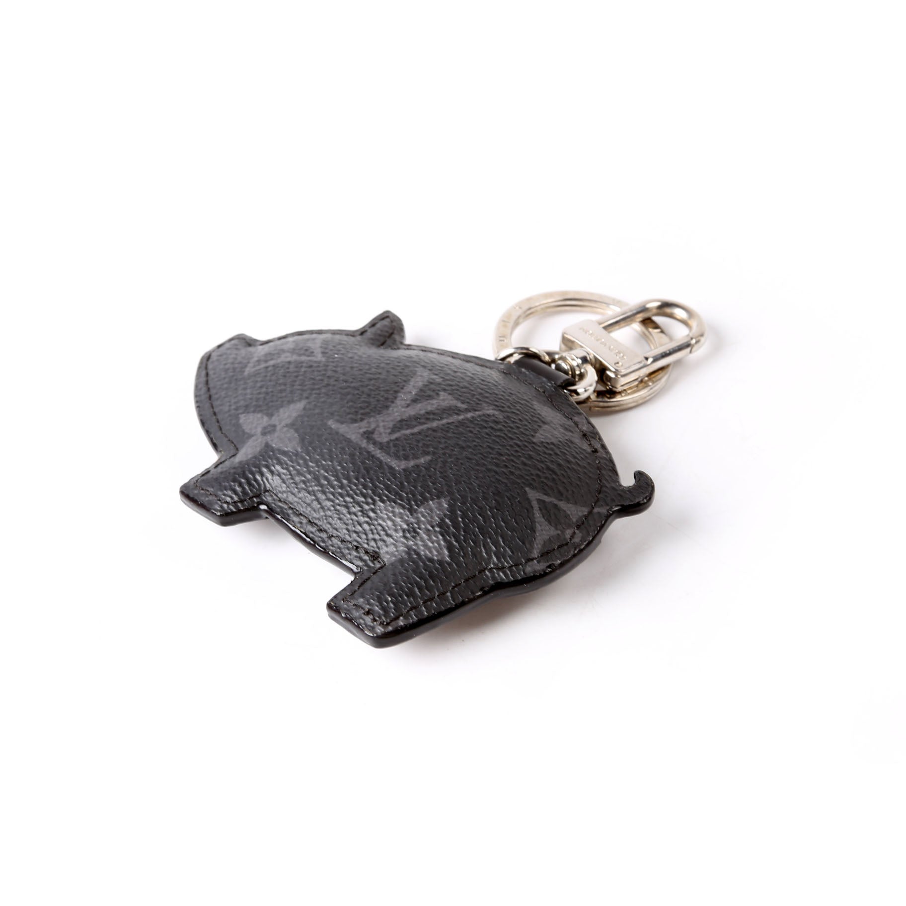 Louis Vuitton Pig Monogram Eclipse Bag Charm Black/Grey