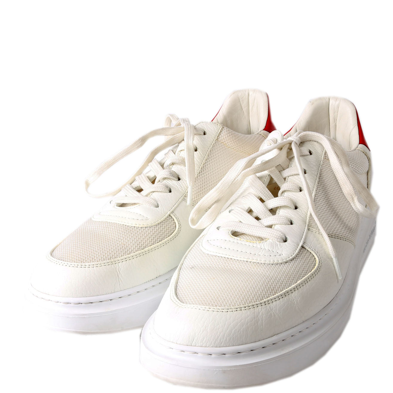 Louis Vuitton Beverly Hills Sneakers Size 41 (Mens 9.5) White/Red