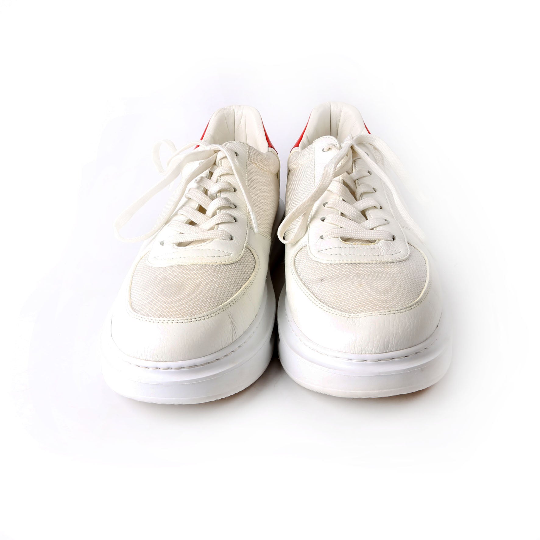 Louis Vuitton Beverly Hills Sneakers Size 41 (Mens 9.5) White/Red