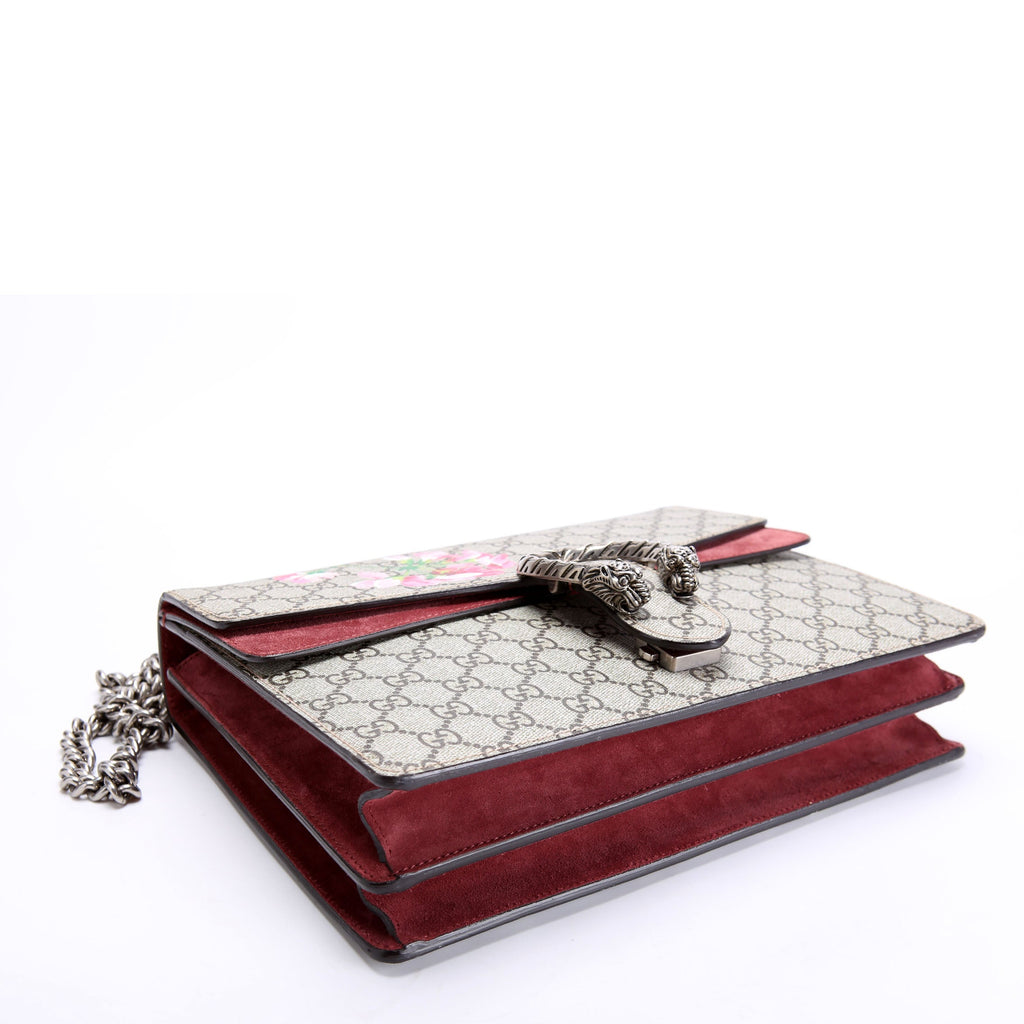 Gucci 400235 Dionysus Blooms Shoulder Medium Mauve
