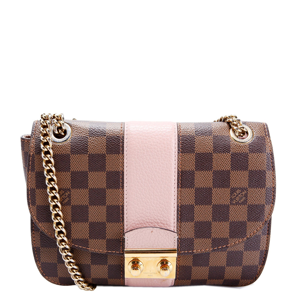 Louis Vuitton Wight Bag Damier Ebene Pink