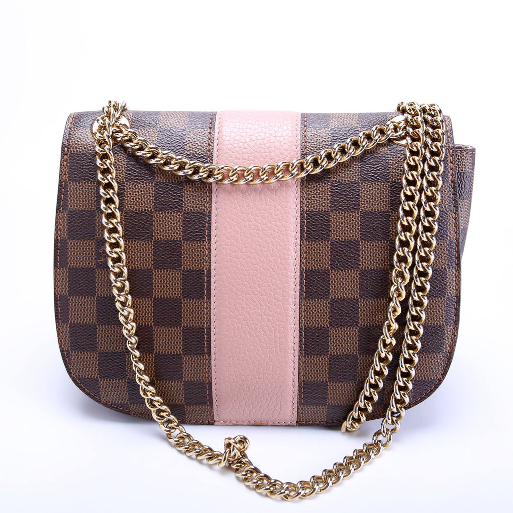 Louis Vuitton Wight Bag Damier Ebene Pink