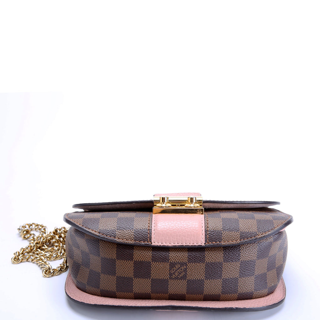 Louis Vuitton Wight Bag Damier Ebene Pink