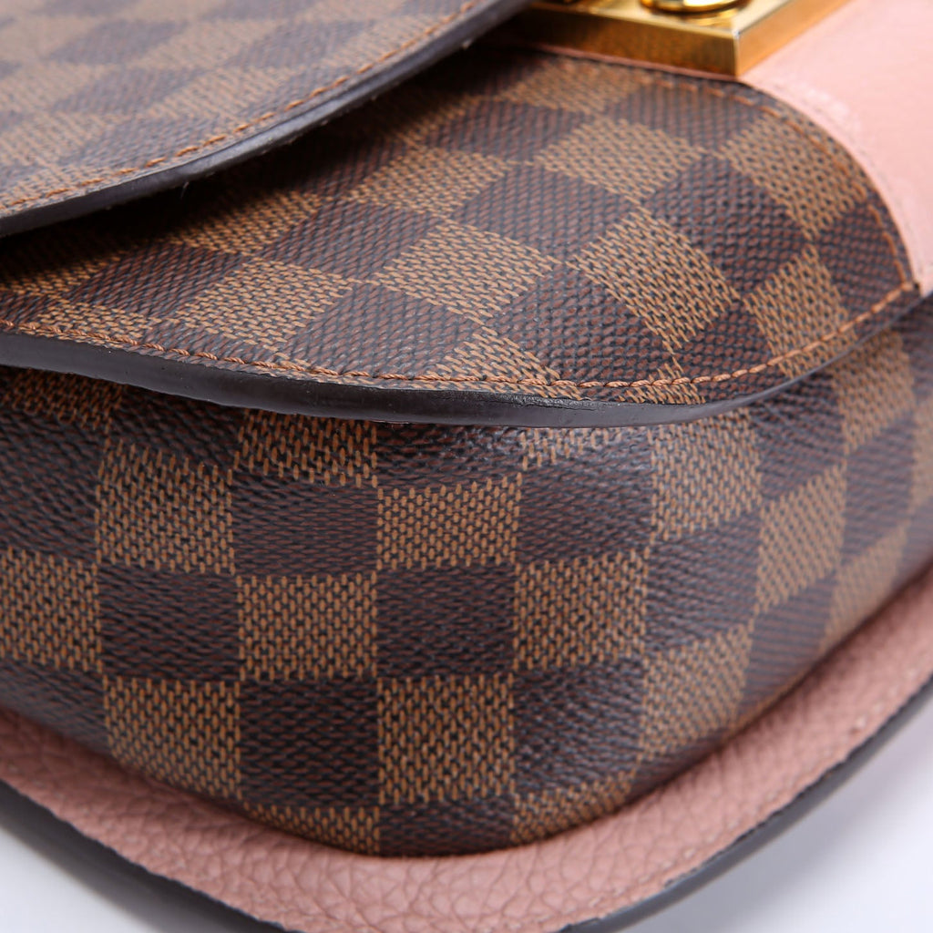 Louis Vuitton Wight Bag Damier Ebene Pink