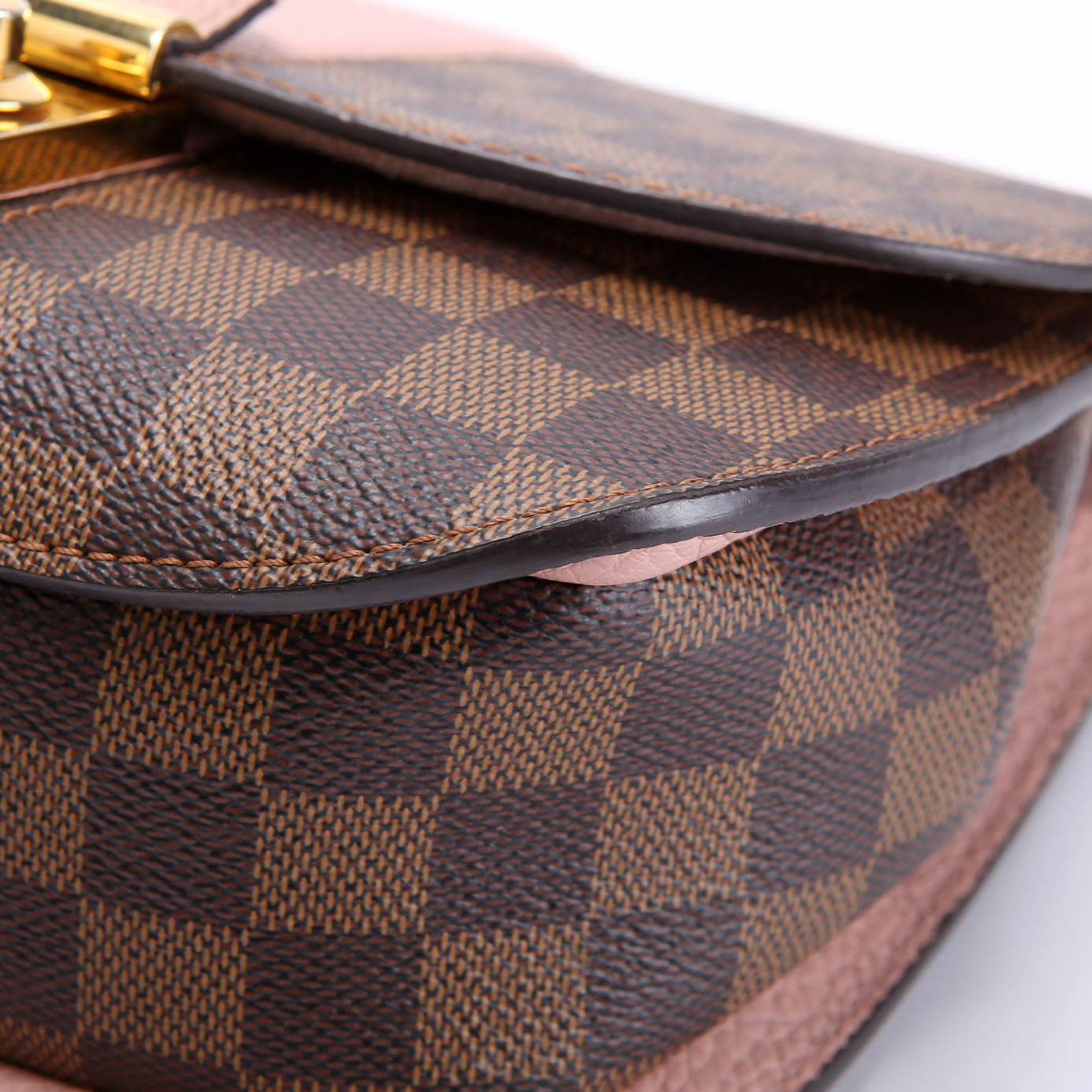 Louis Vuitton Wight Bag Damier Ebene Pink