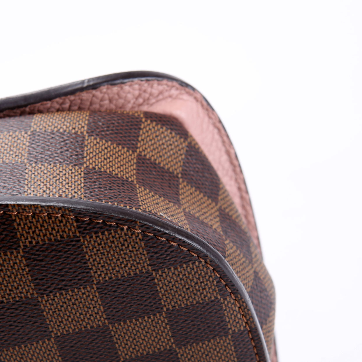 Louis Vuitton Wight Bag Damier Ebene Pink