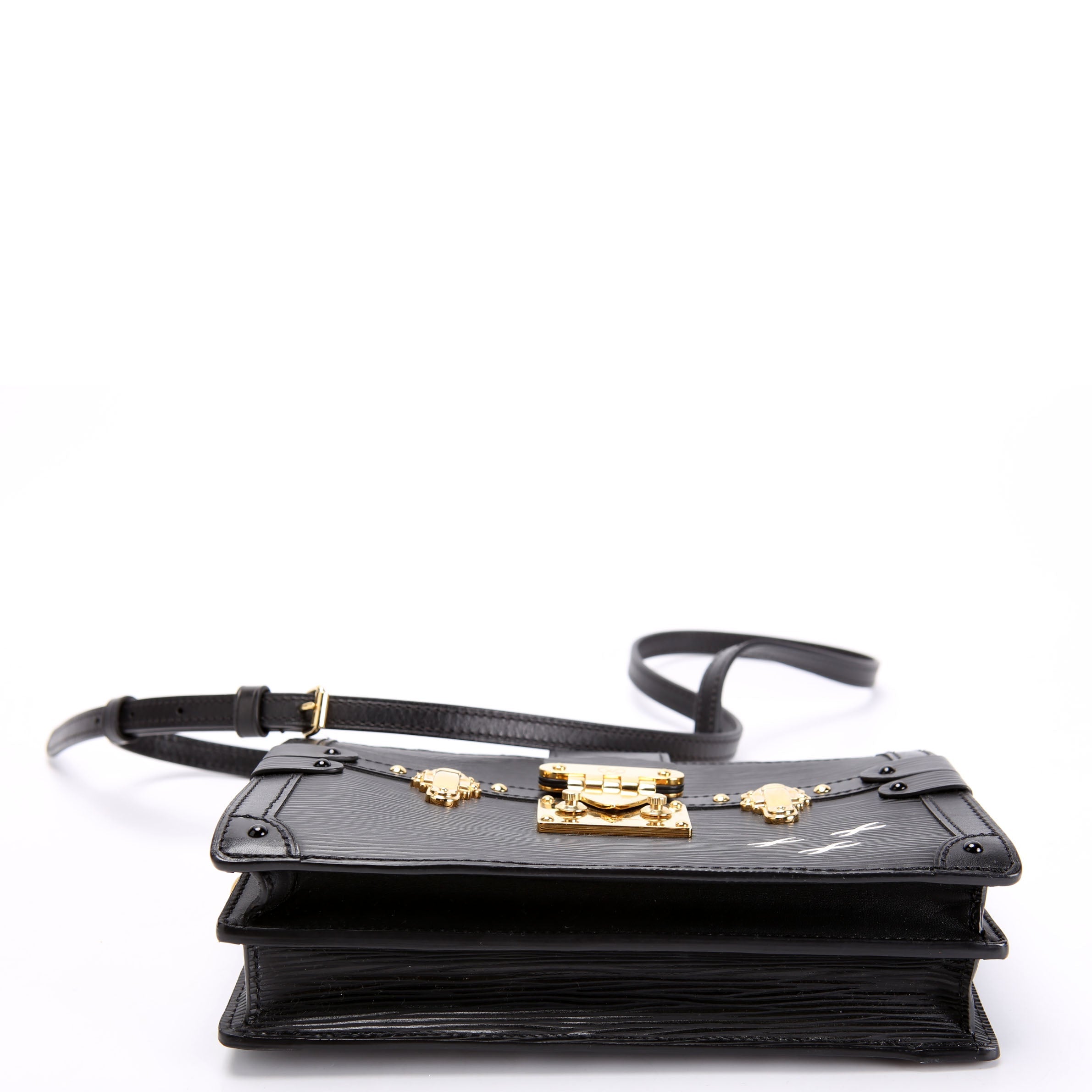 Louis Vuitton Trunk Clutch Epi Black