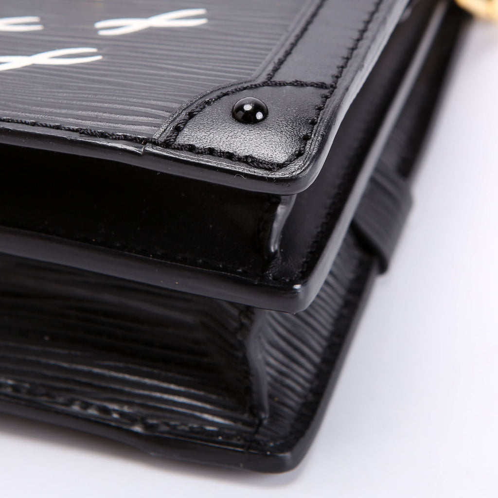 Louis Vuitton Trunk Clutch Epi Black