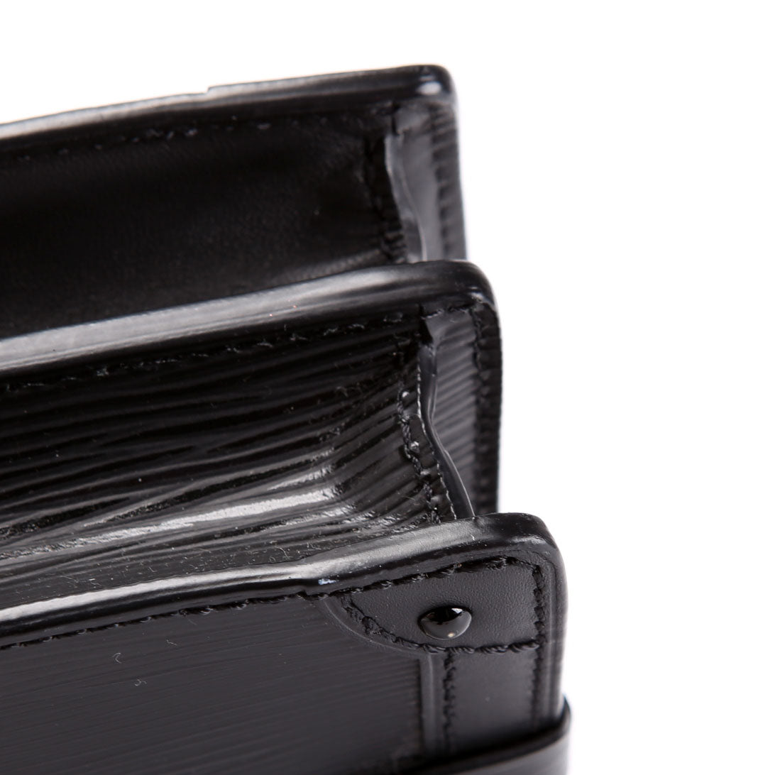 Louis Vuitton Trunk Clutch Epi Black