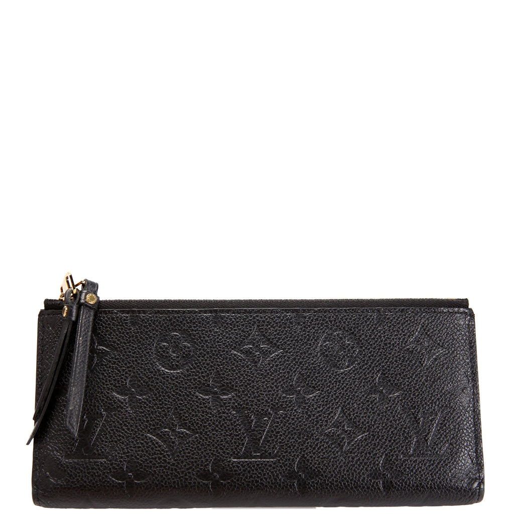 Louis Vuitton Adele Wallet Empreinte Black