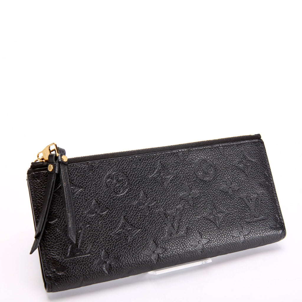 Louis Vuitton Adele Wallet Empreinte Black