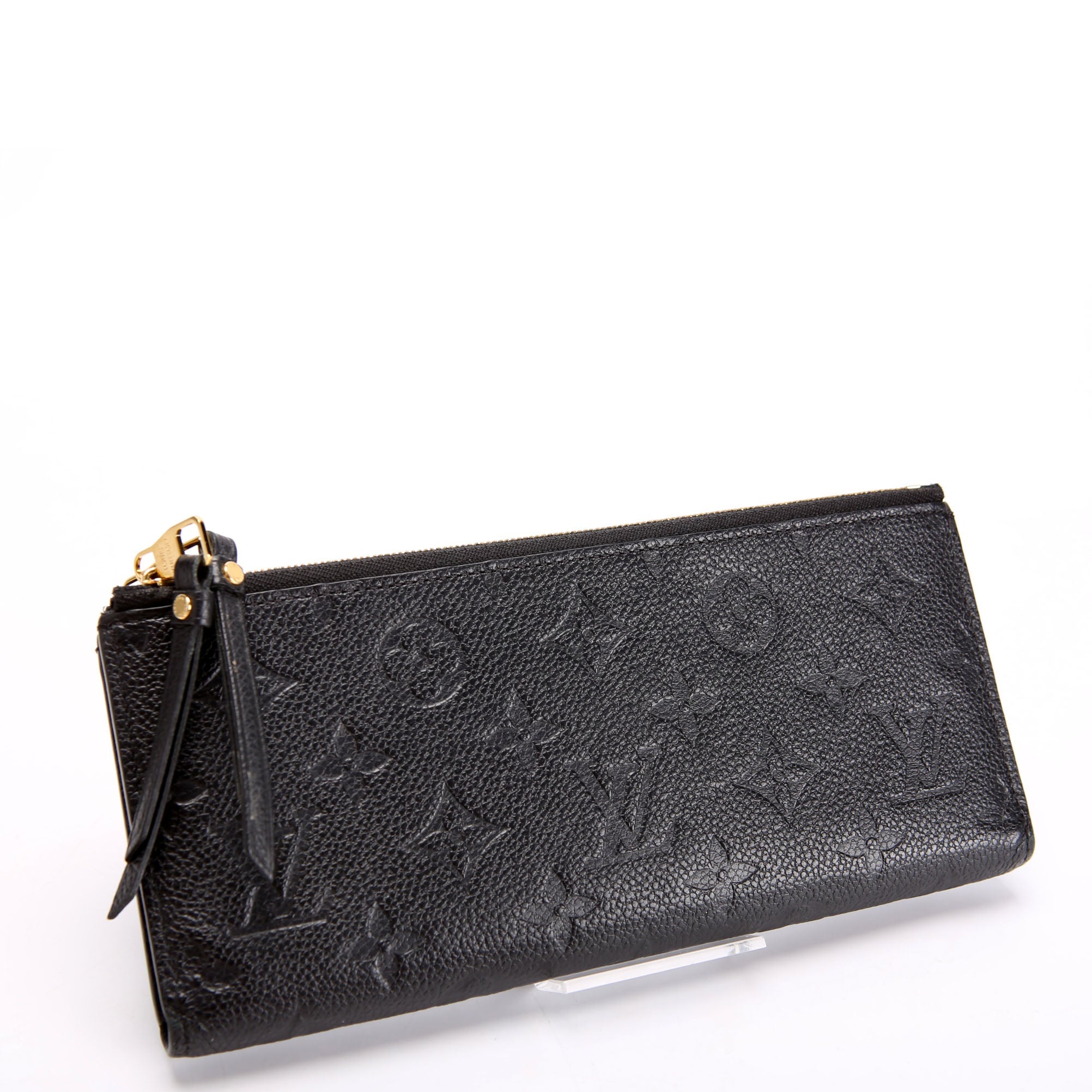 Louis Vuitton Adele Wallet Empreinte Black