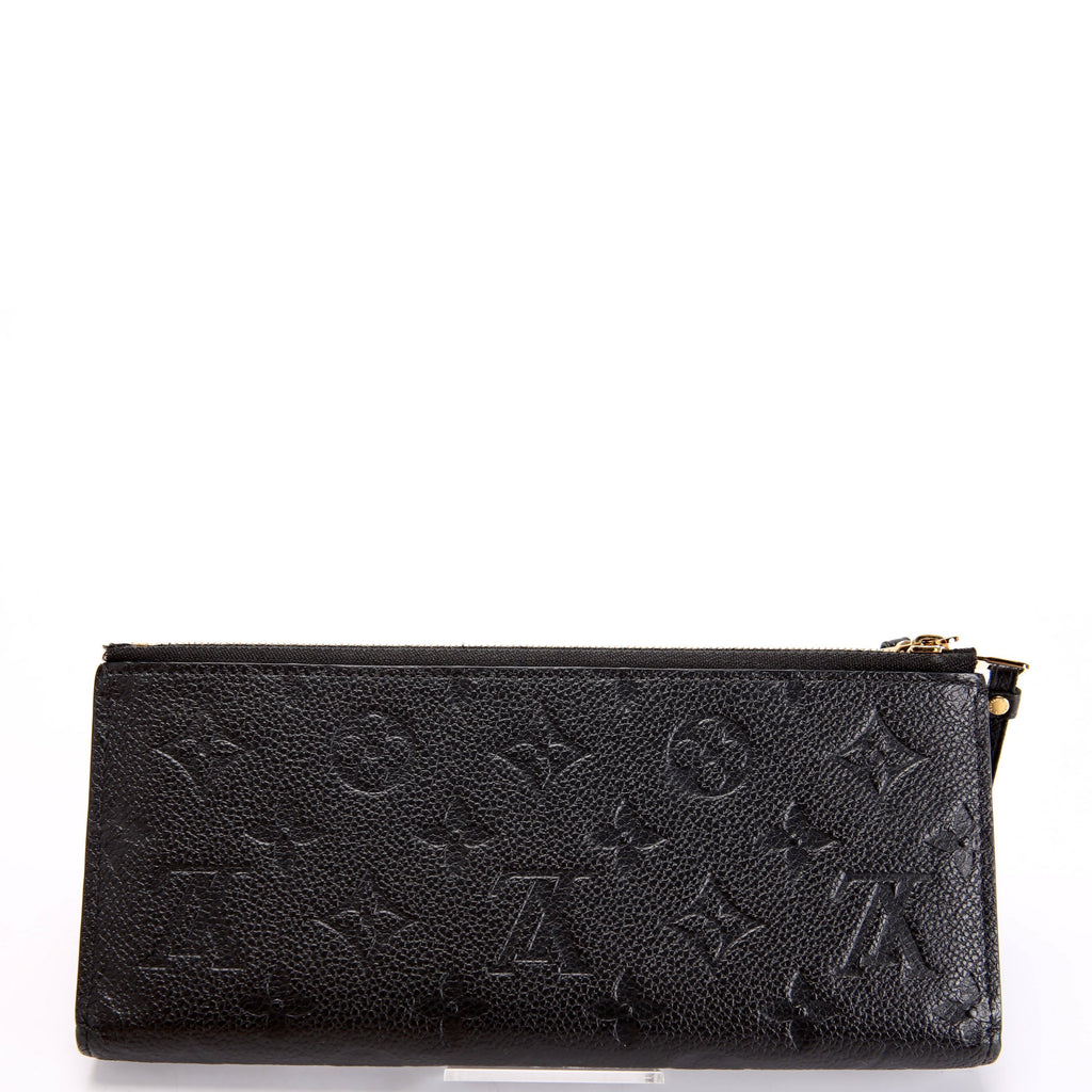 Louis Vuitton Adele Wallet Empreinte Black