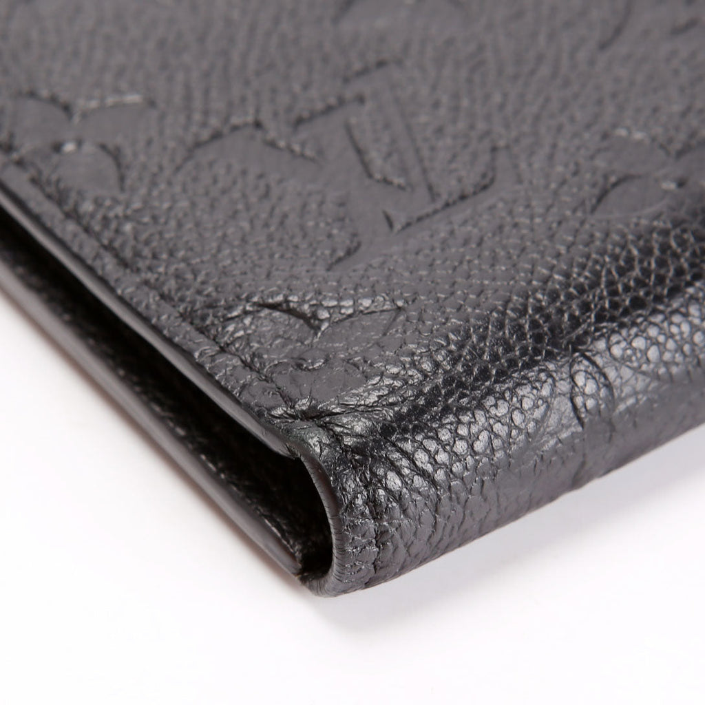 Louis Vuitton Adele Wallet Empreinte Black