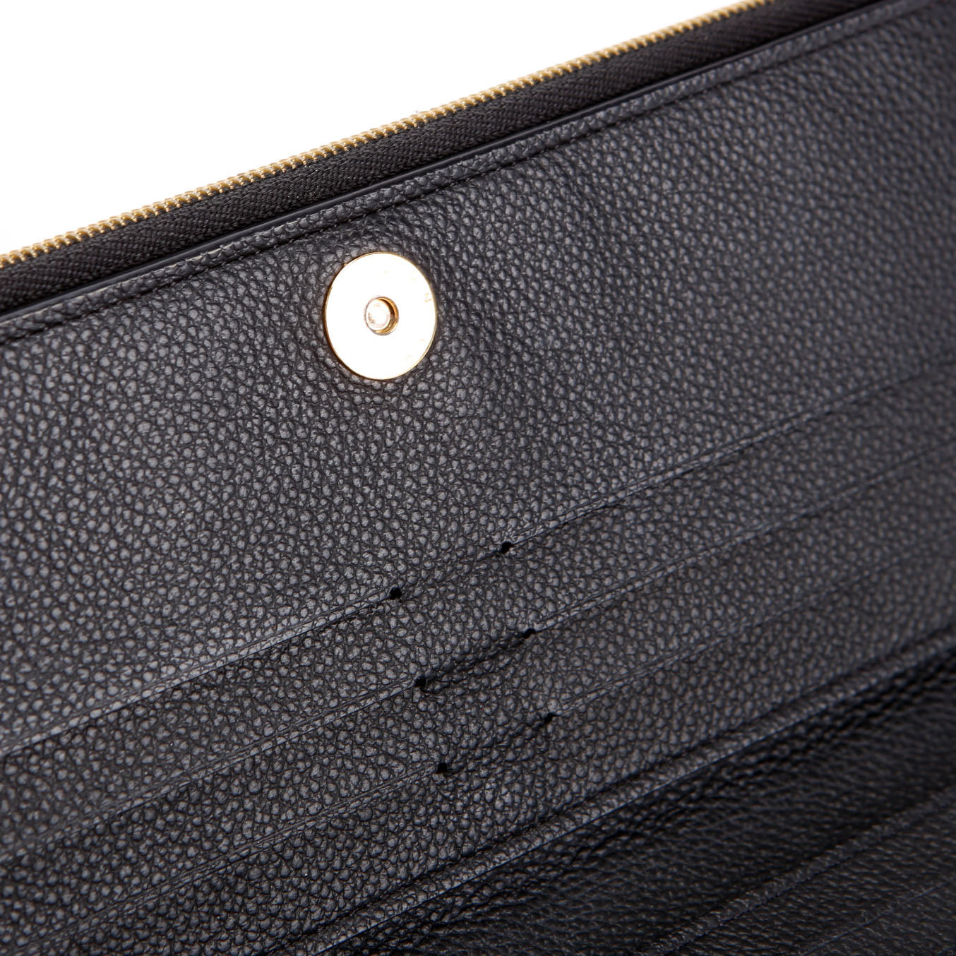 Louis Vuitton Adele Wallet Empreinte Black