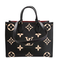 Louis Vuitton ONTHEGO MM Bicolor Empreinte Black/Beige