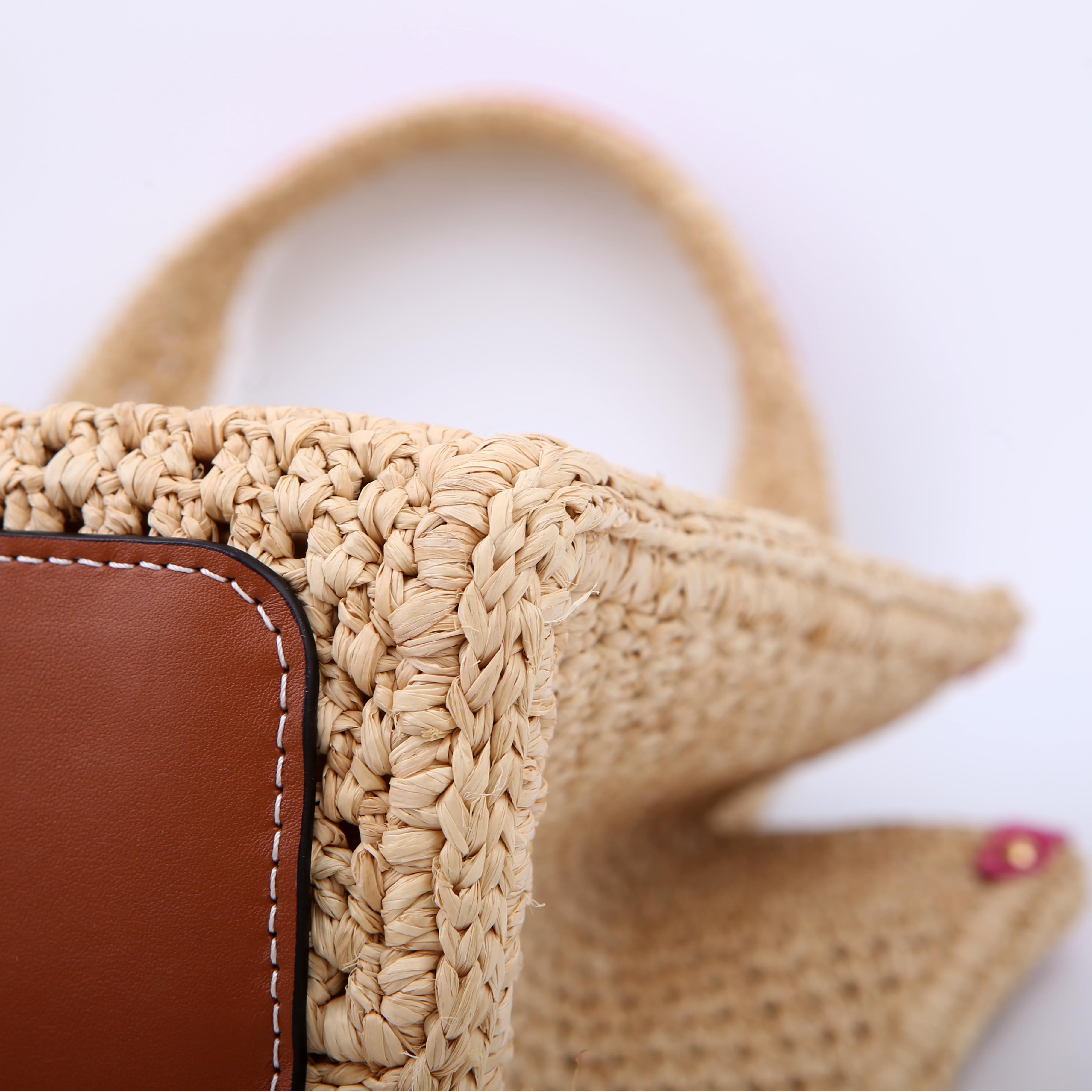 Louis Vuitton ONTHEGO MM By the Pool Raffia