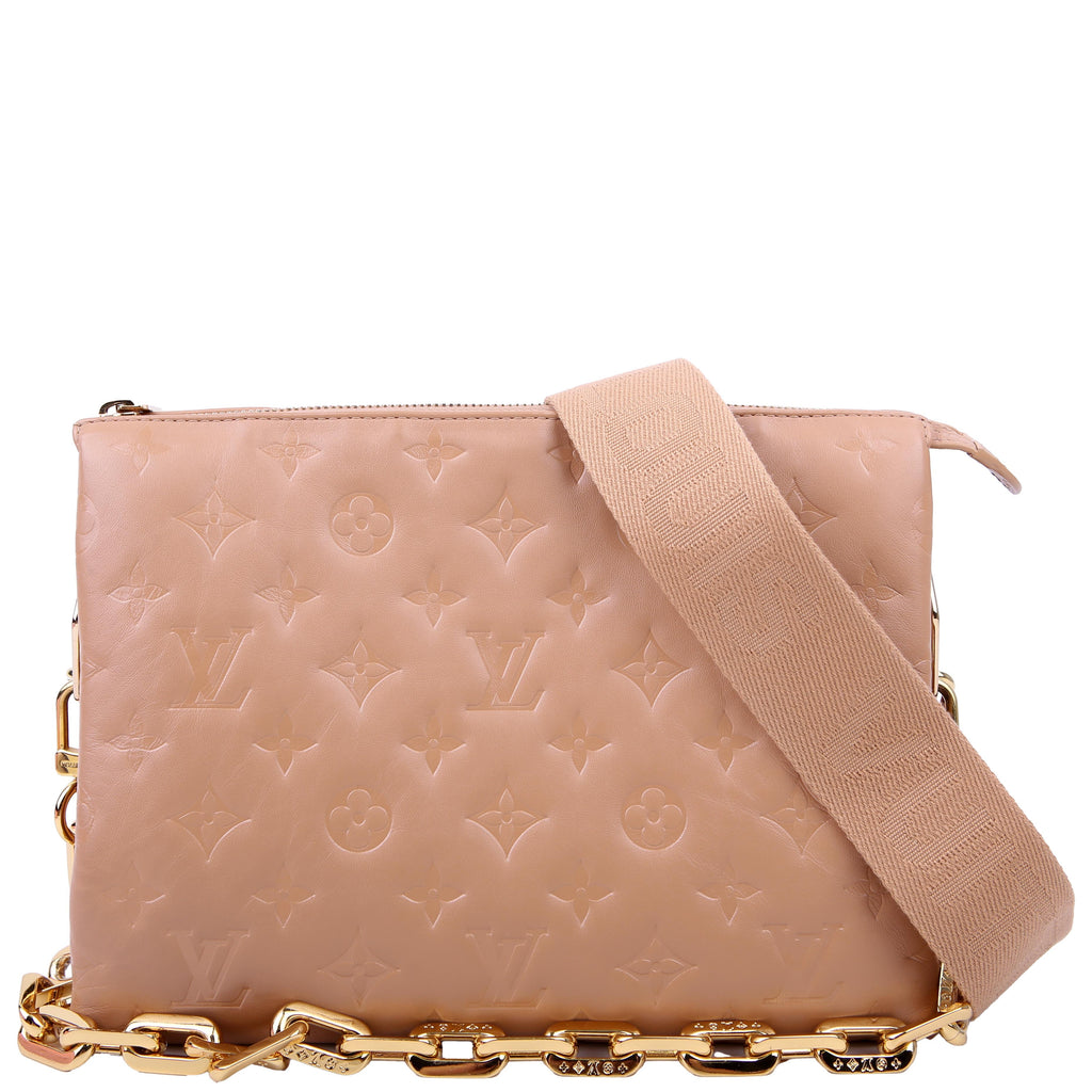 Chanel Coussin PM Lambskin Tan